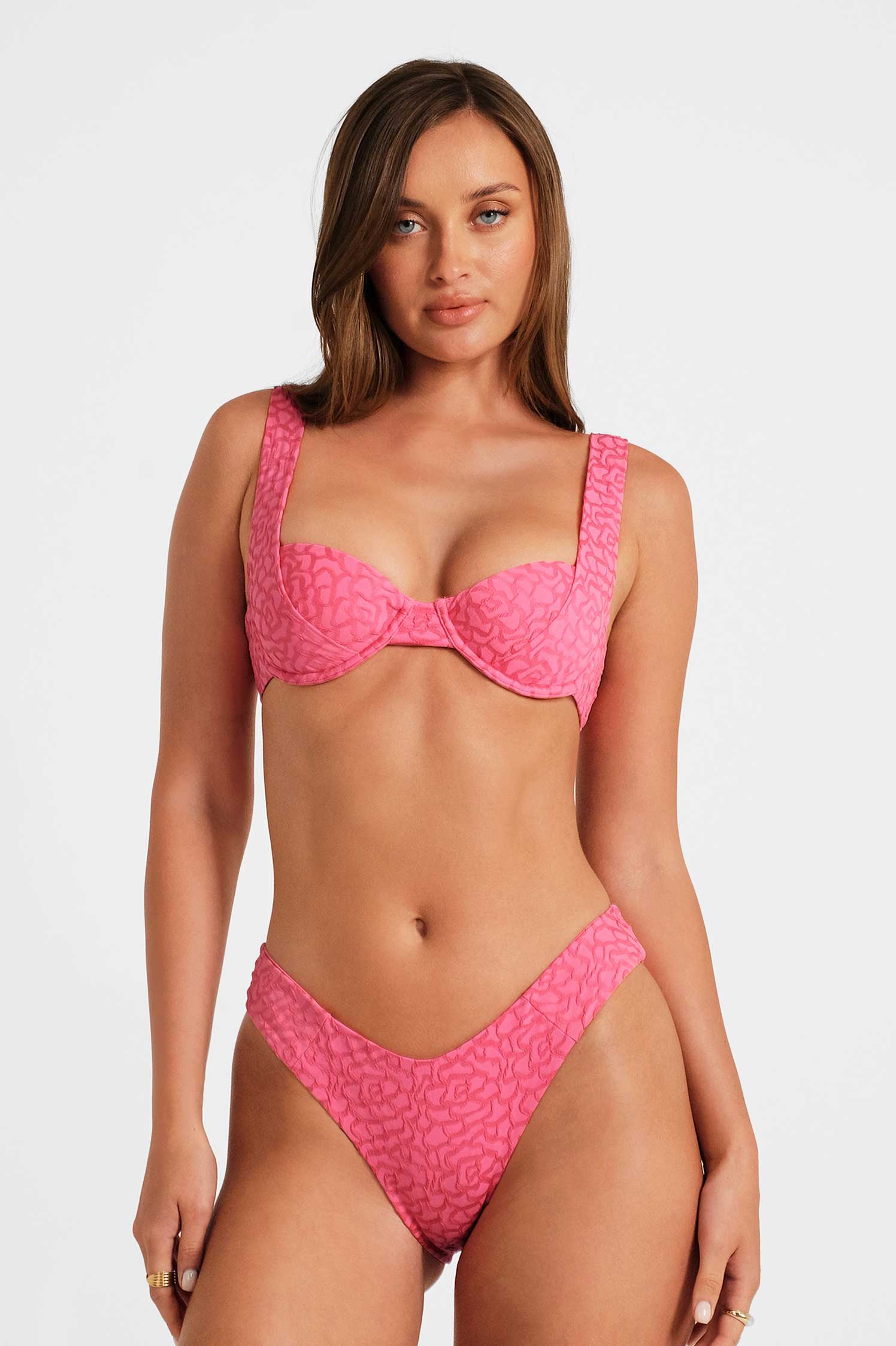 Maui Klasik Cesur Alt / Rosy Glow Jacquard