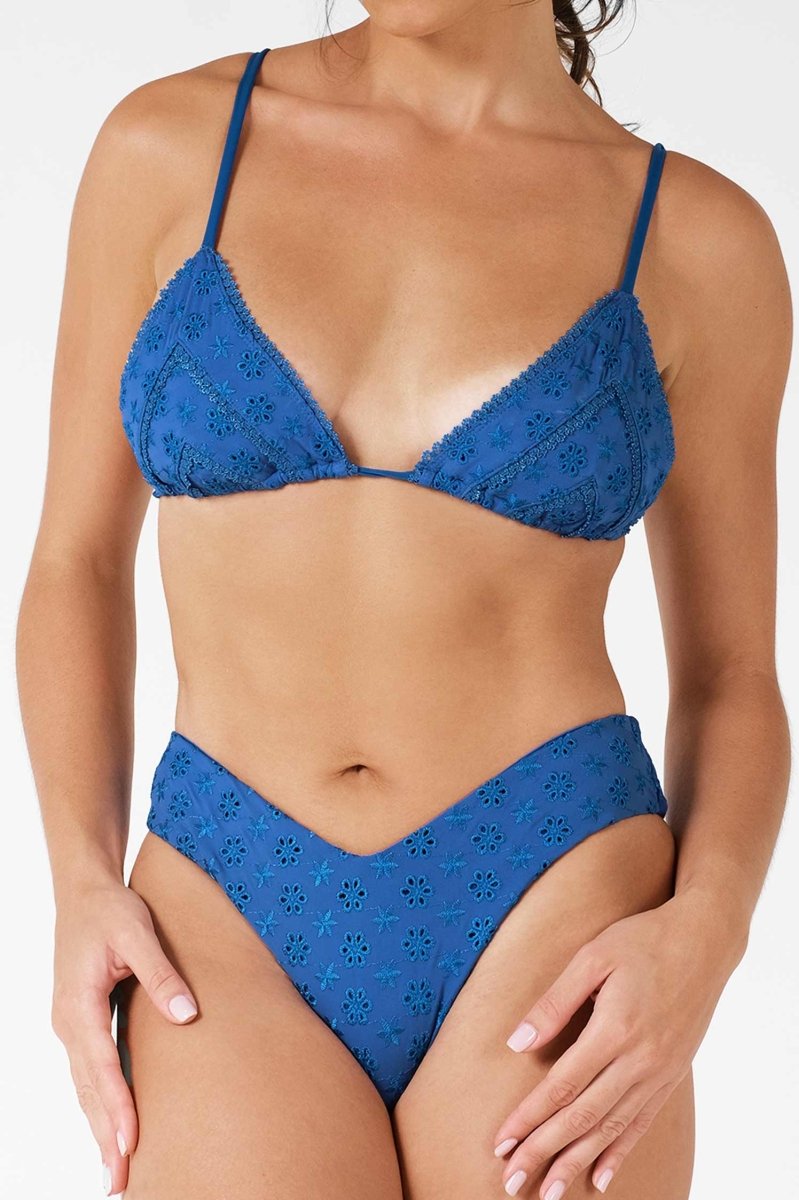 Stassy Cesur Alt / Sapphire Eyelet