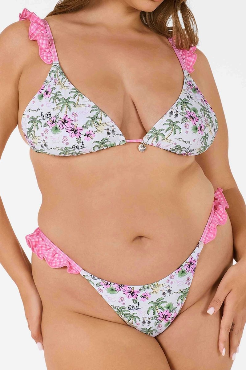 Tessa Fırfırlı Cesur Alt / Coco Frio