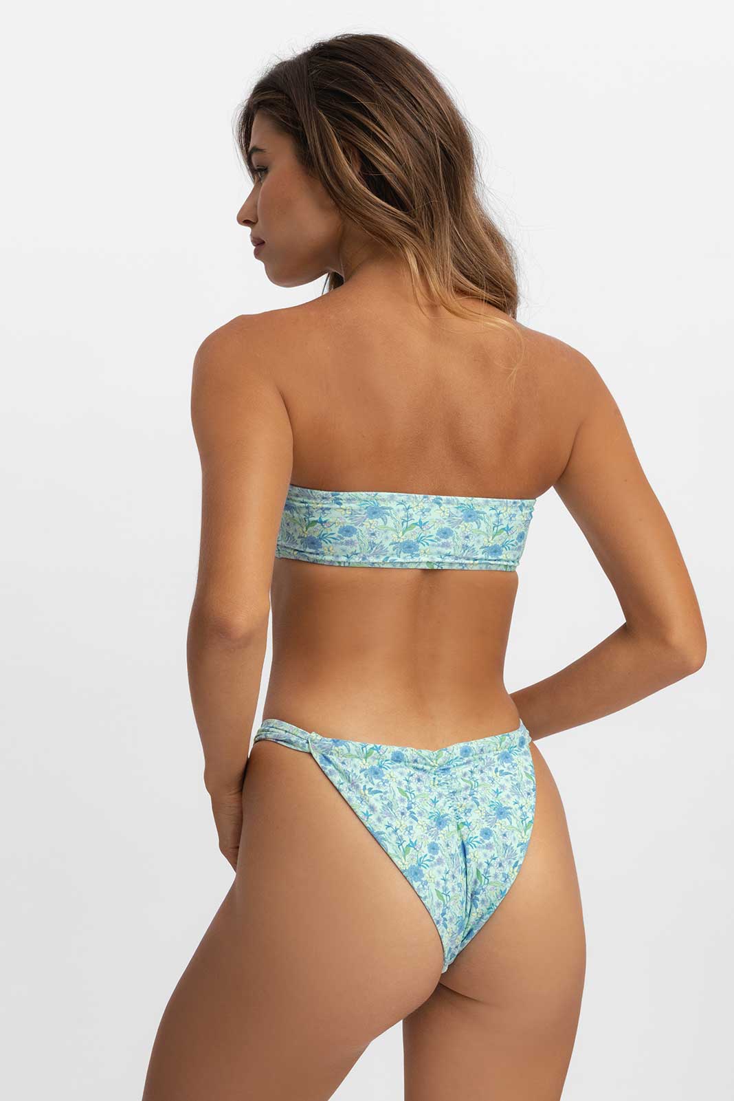 Nadia Büzgülü Bantlı Üst / Key West