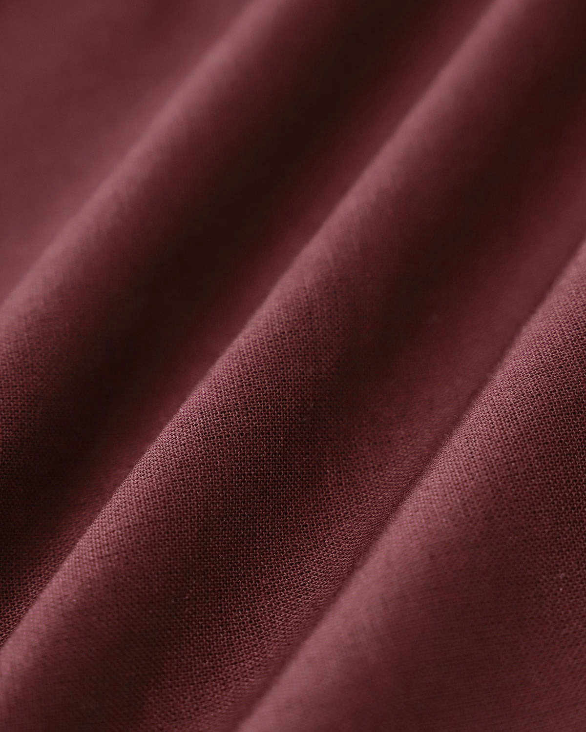 Şarap Kırmızısı Kare Yaka Büzgülü Slip Midi Elbise