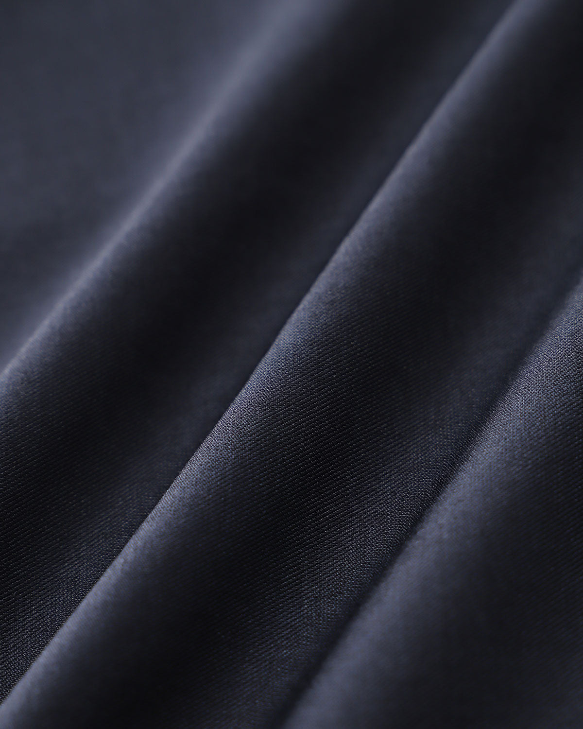 Lacivert Balıkçı Yaka Yüksek Bel Midi Elbise