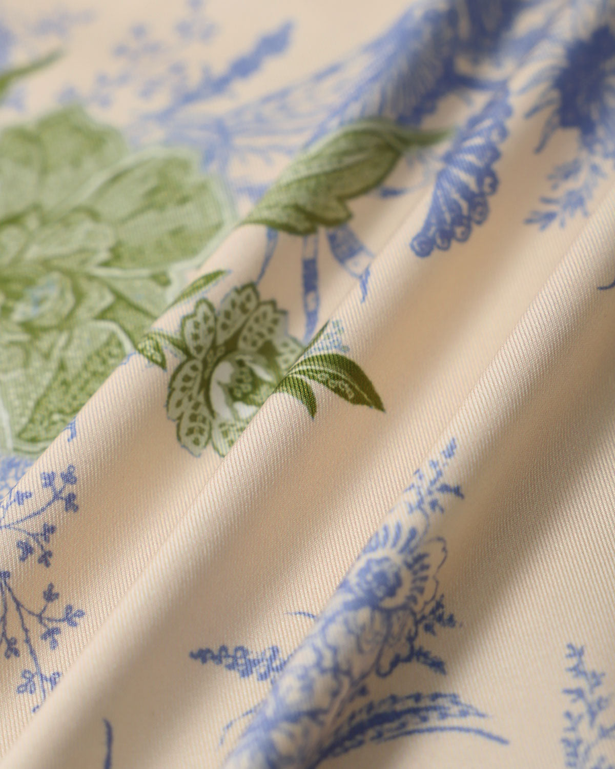 Yeşil Çiçekli Slip Denizkızı Maksi Elbise