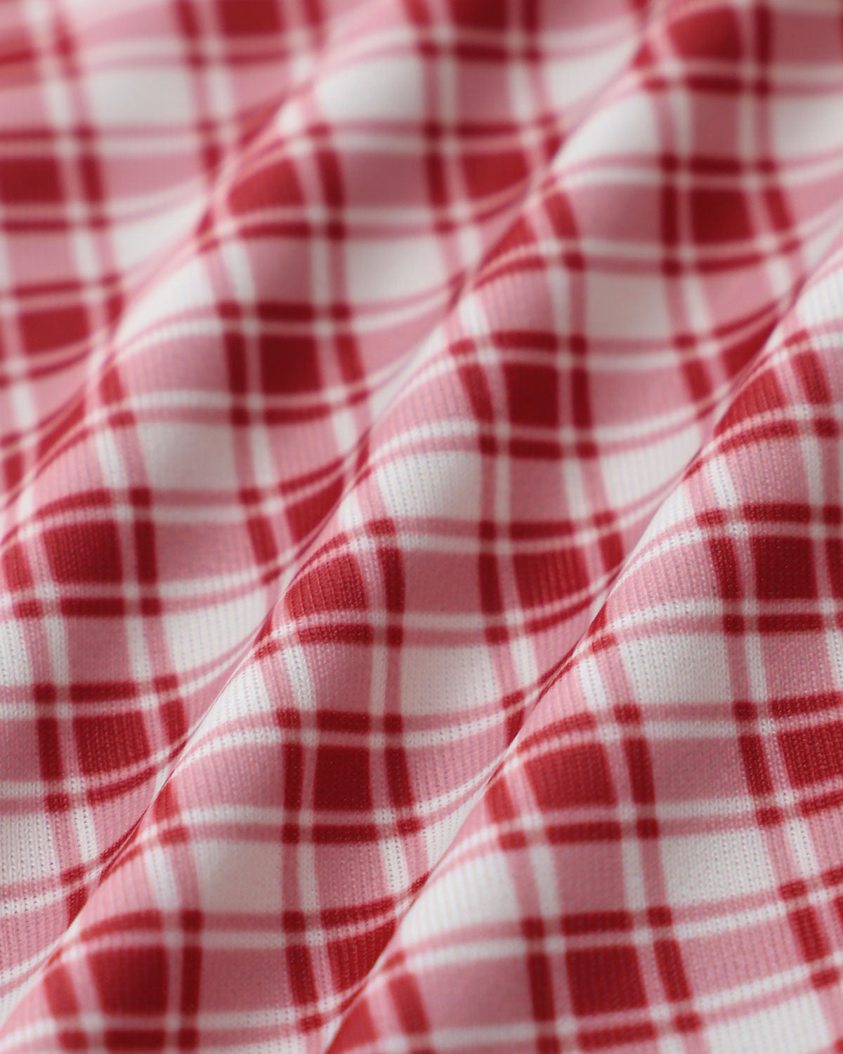 Kırmızı Kareli Balenli Bikini Takımı