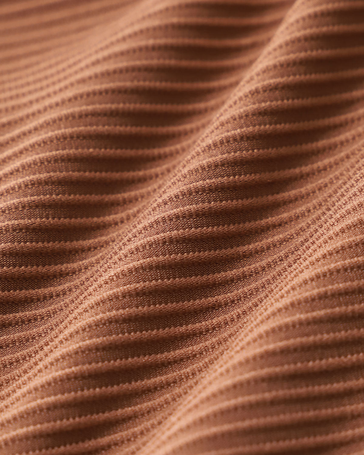 Kahverengi Çizgili Üçgen Bikini Takımı