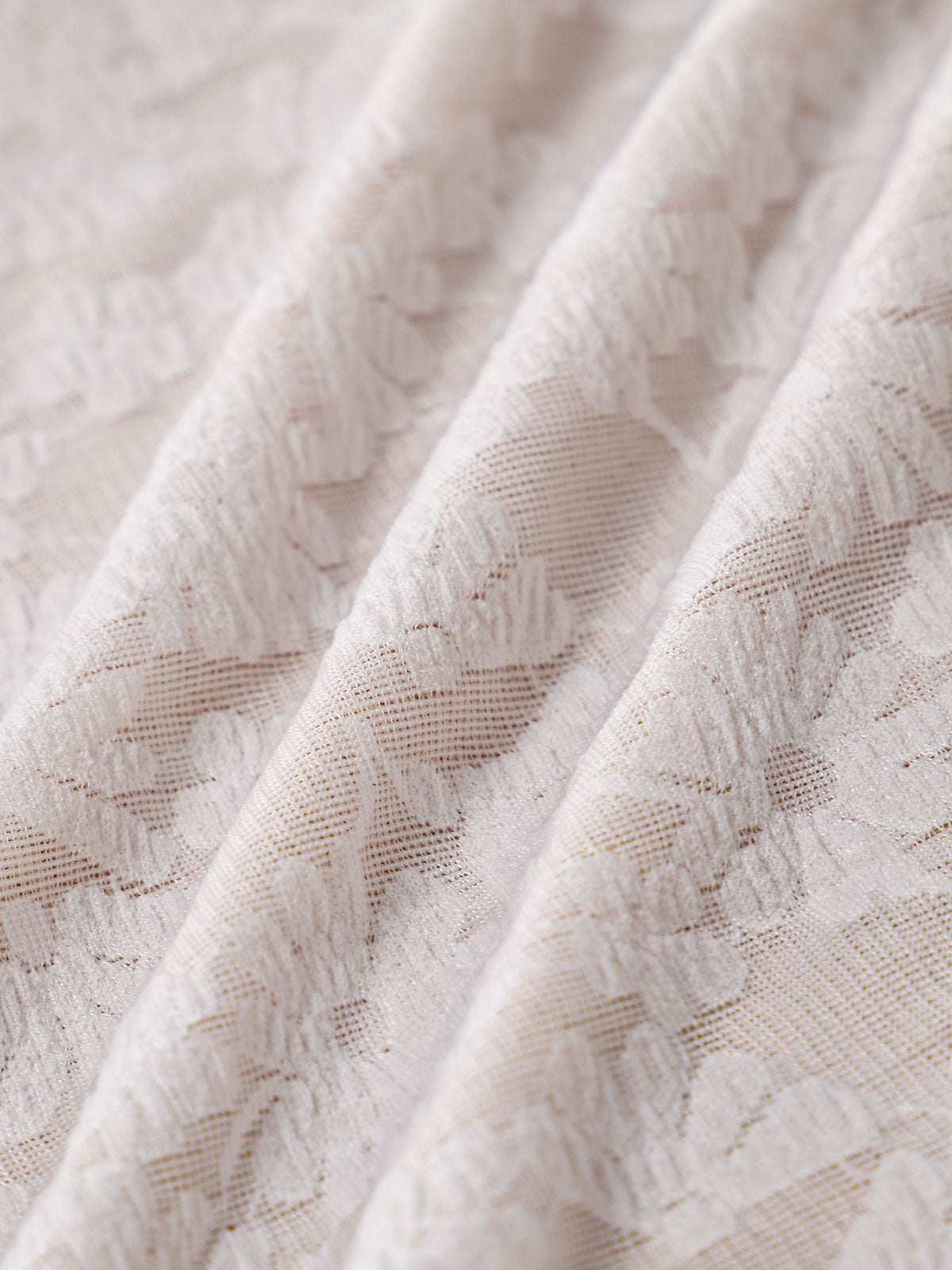 Beyaz Jakarlı Slip Maksi Elbise