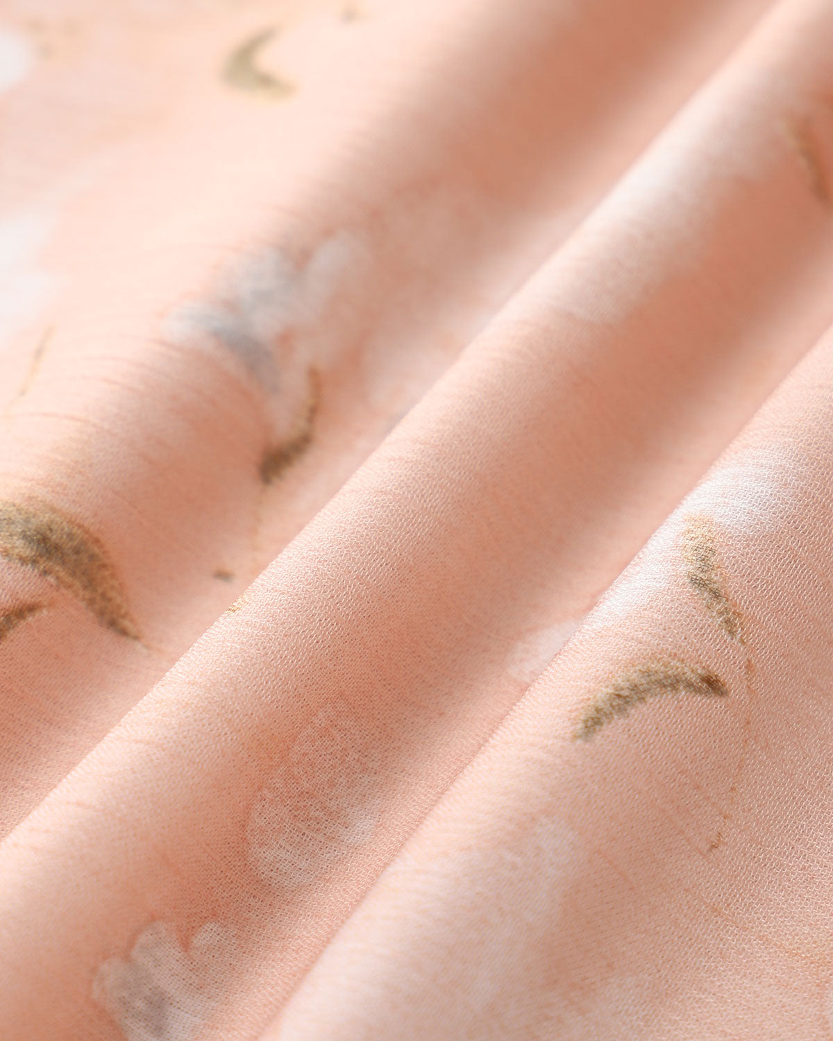 Pembe Çiçekli Volanlı Askılı Midi Elbise