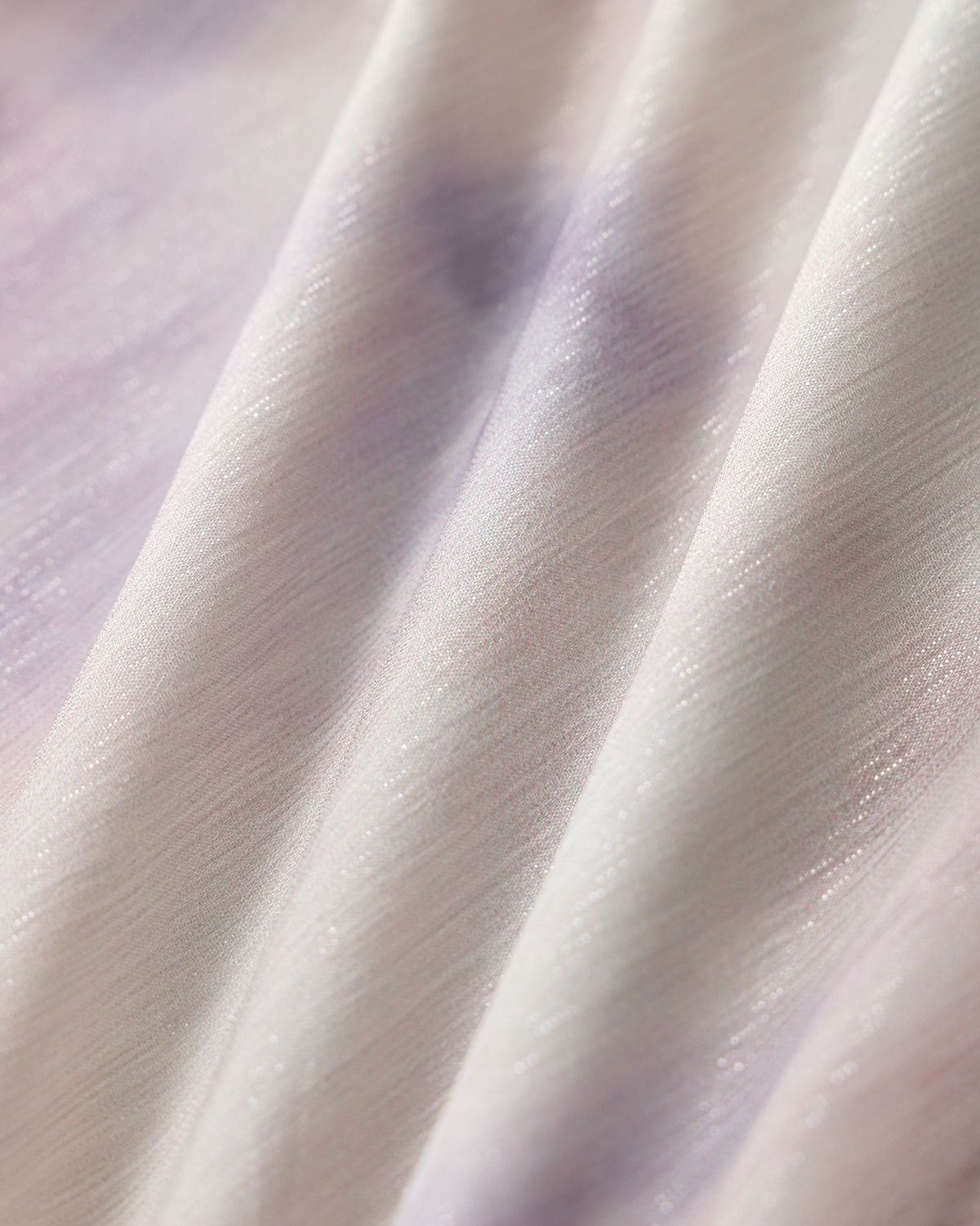 Mor Çiçekli U Yaka Volanlı Midi Elbise