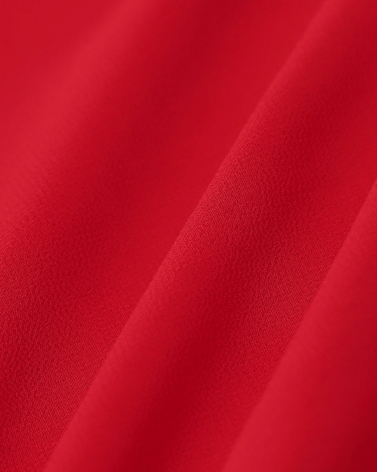 Kırmızı Kalp Yaka Askılı Midi Elbise