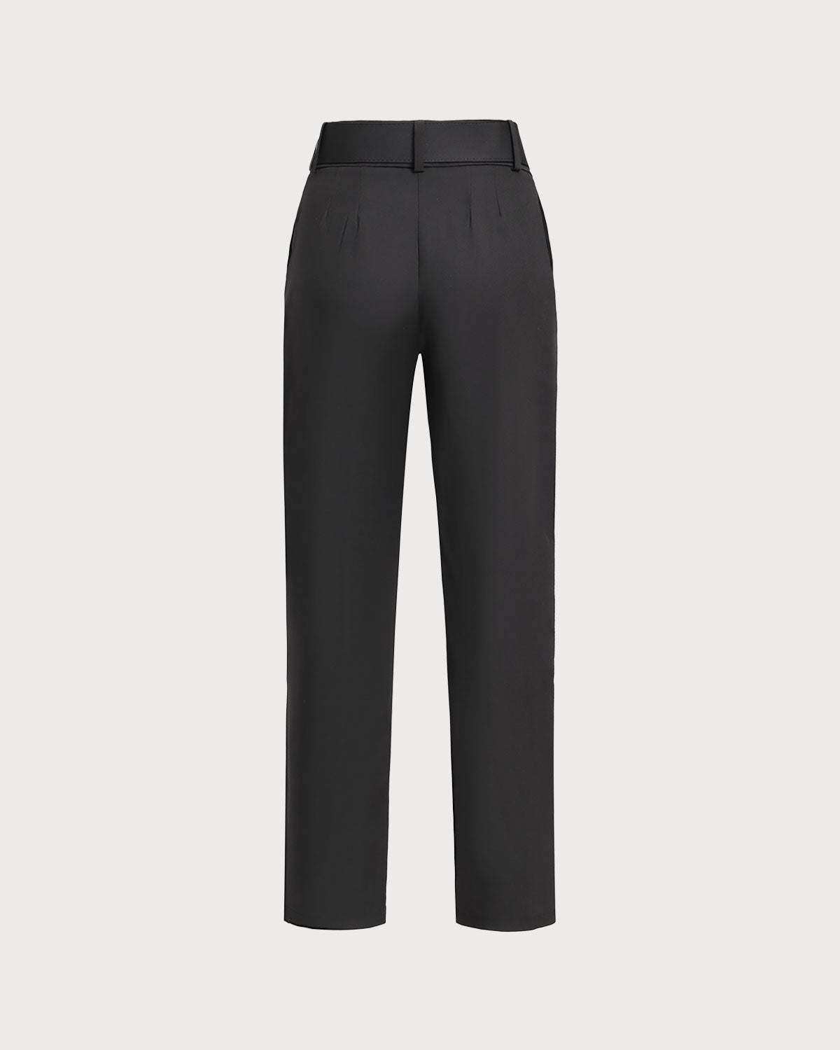 Siyah Düz Paça Pantolon