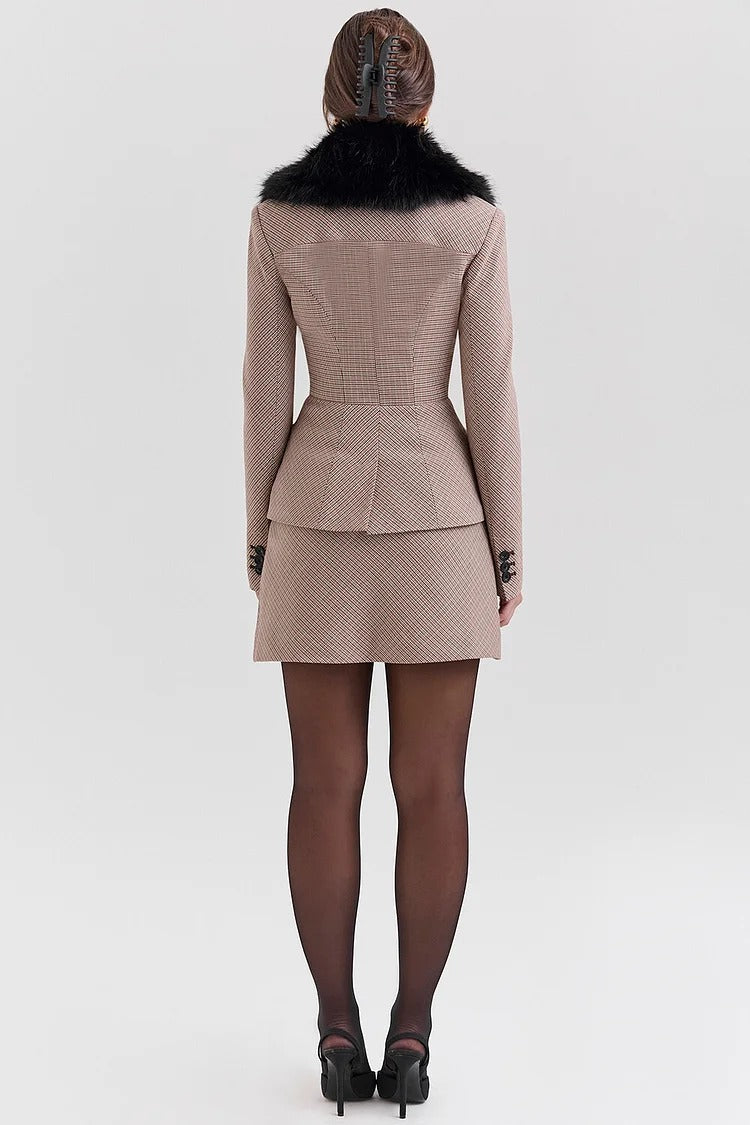 MARISE | Kahverengi Blazer Takım