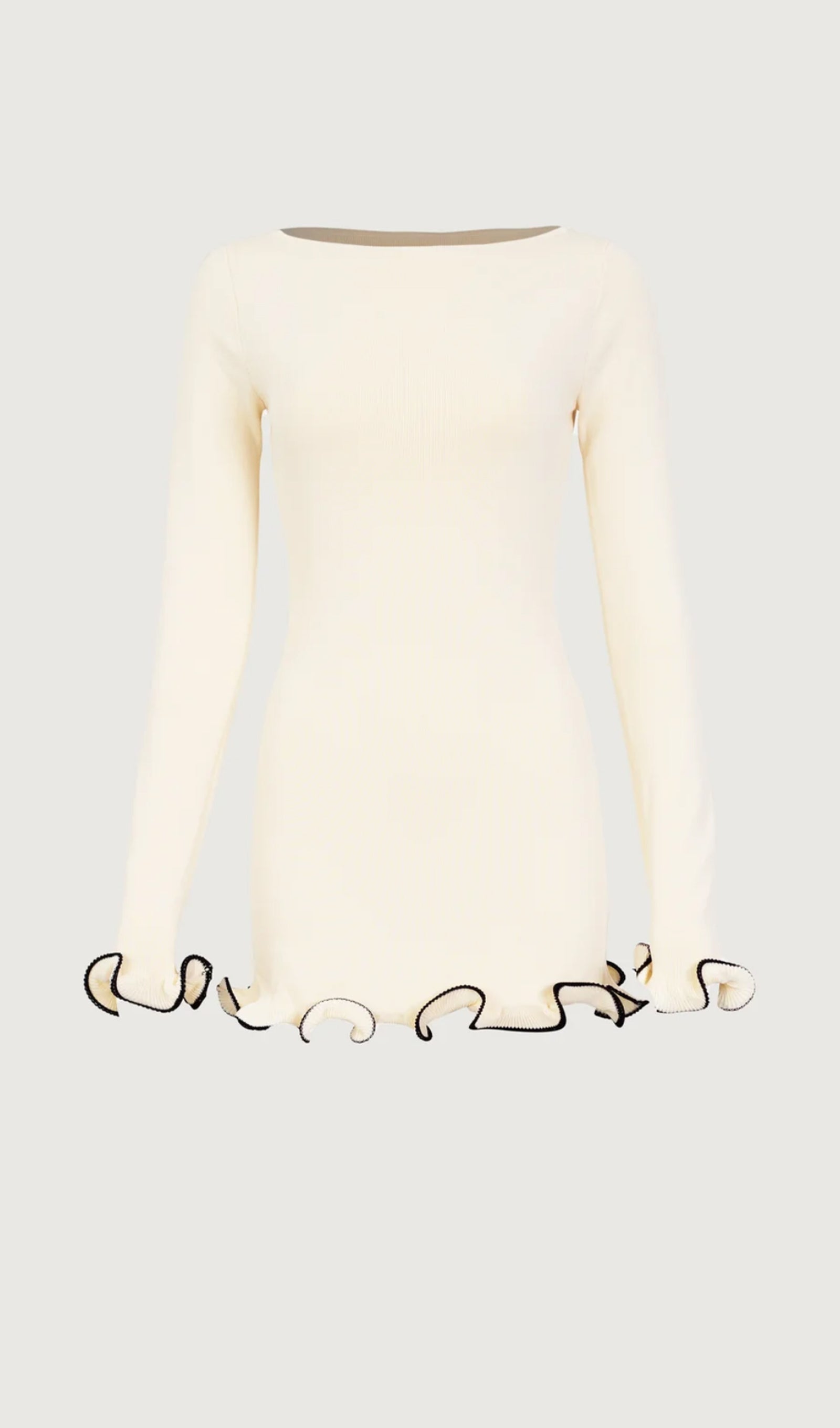 Volanlı Mini Elbise