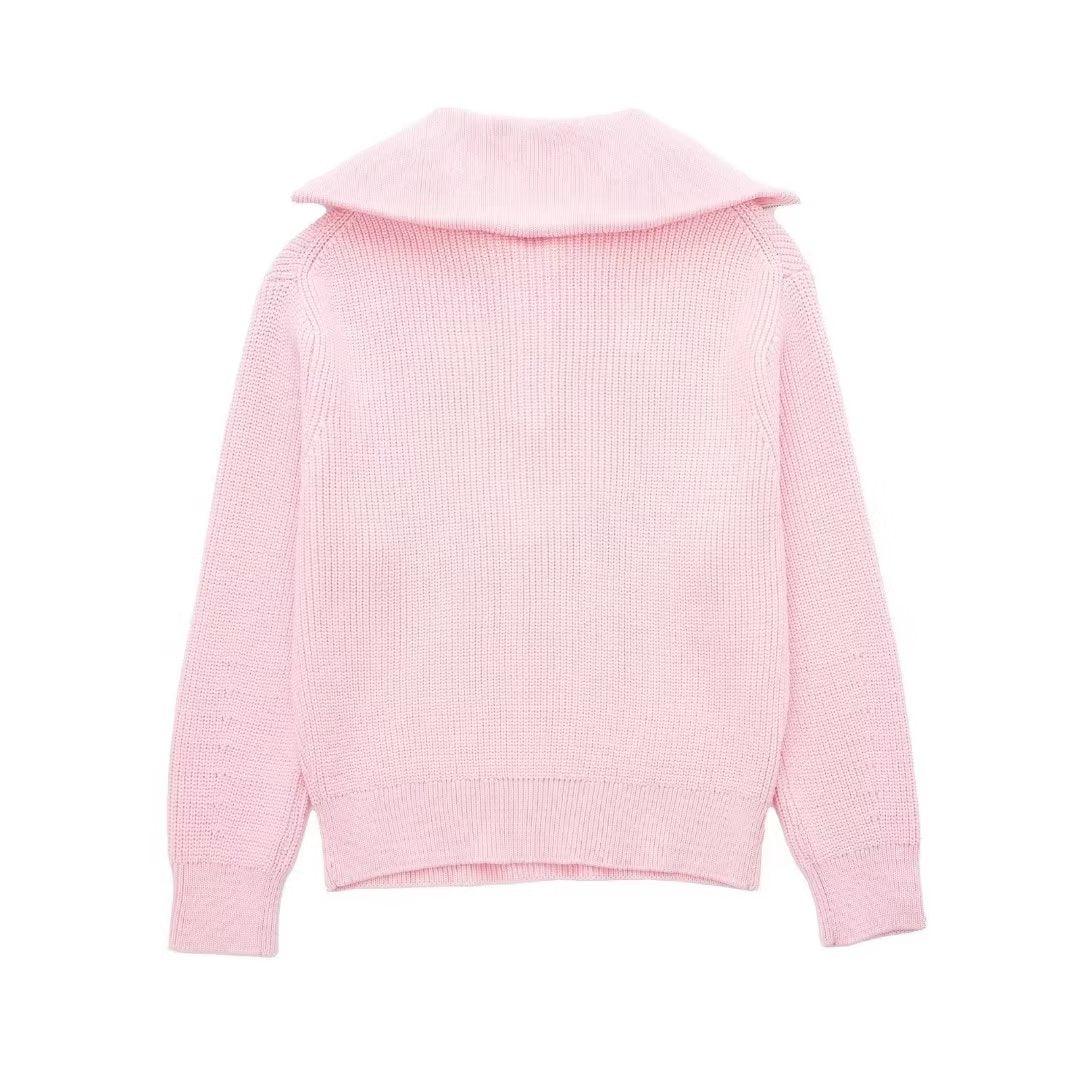 Holly Çeyrek Fermuarlı Kazak