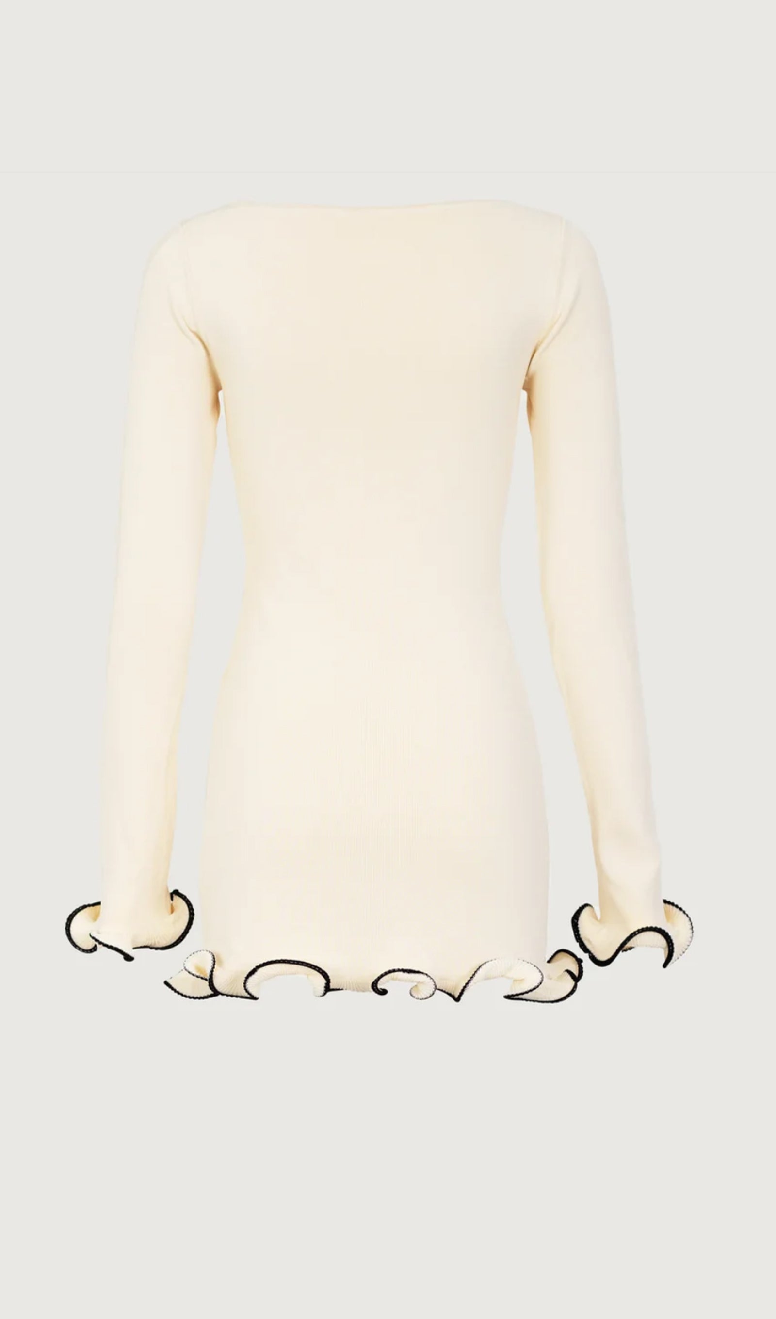 Volanlı Mini Elbise