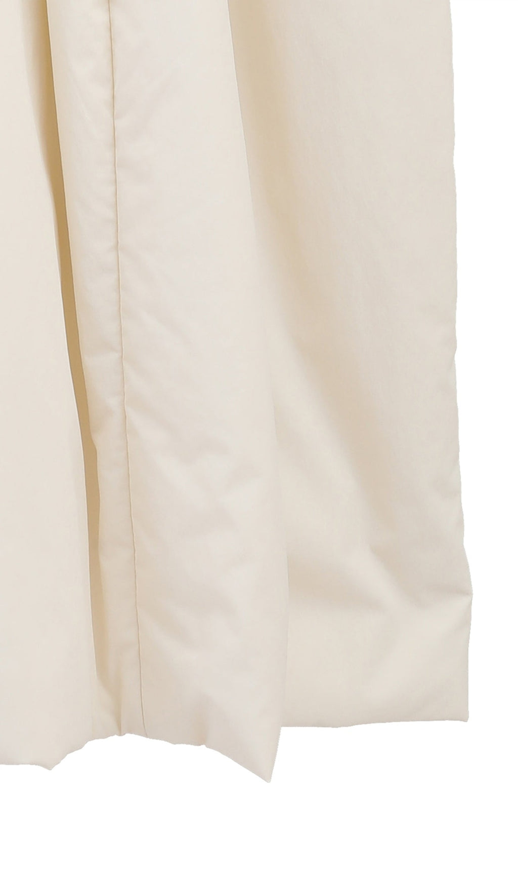 Dolgulu Hacimli Midi Elbise-Beyaz