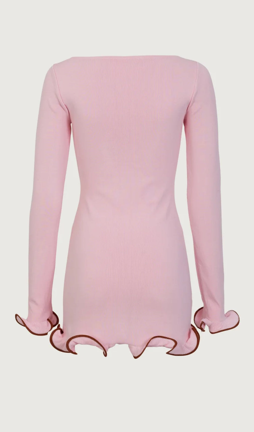 Volanlı Mini Elbise