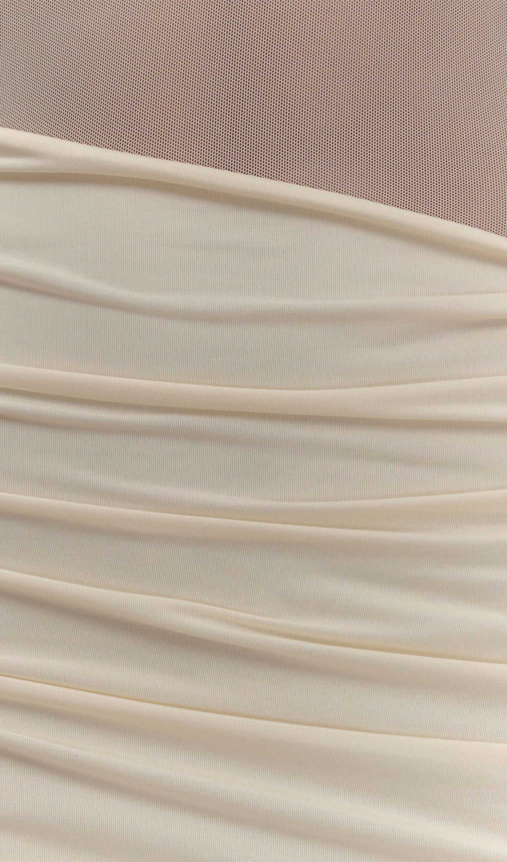 Tek Omuzlu File Uzun Elbise