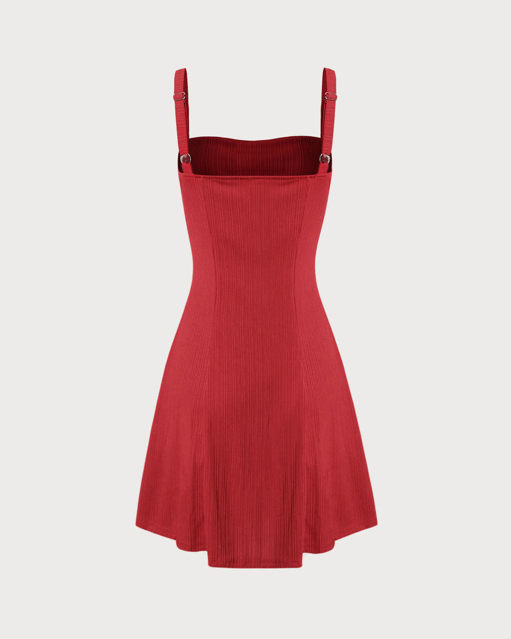 Kırmızı Slip Mini Elbise