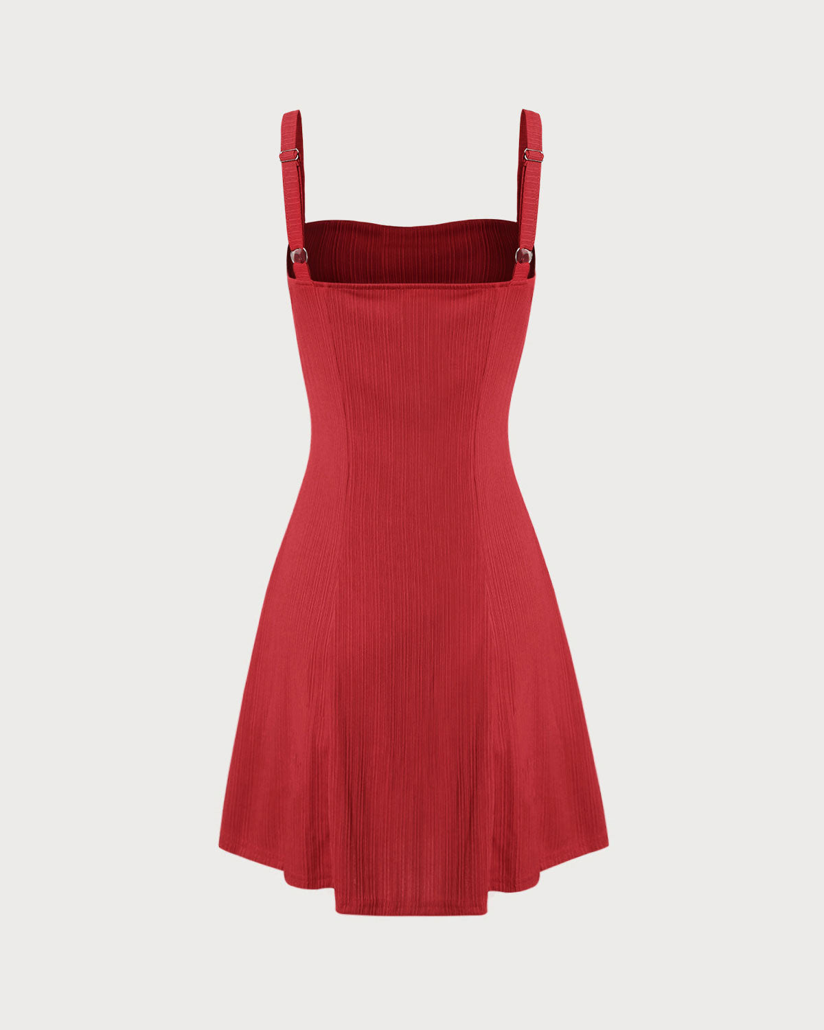 Kırmızı Slip Mini Elbise