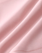 Pembe Fırfırlı Kolsuz Mini Elbise