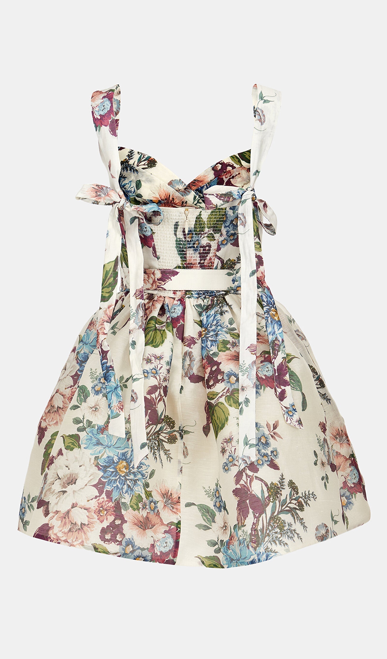 Keten Organze Mini Elbise