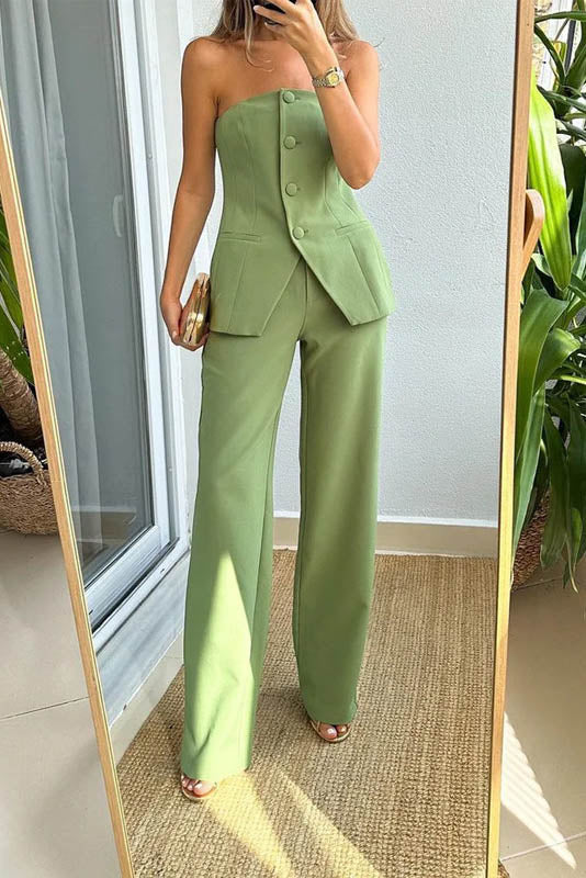 Büstiyer - Pantolon Takımı