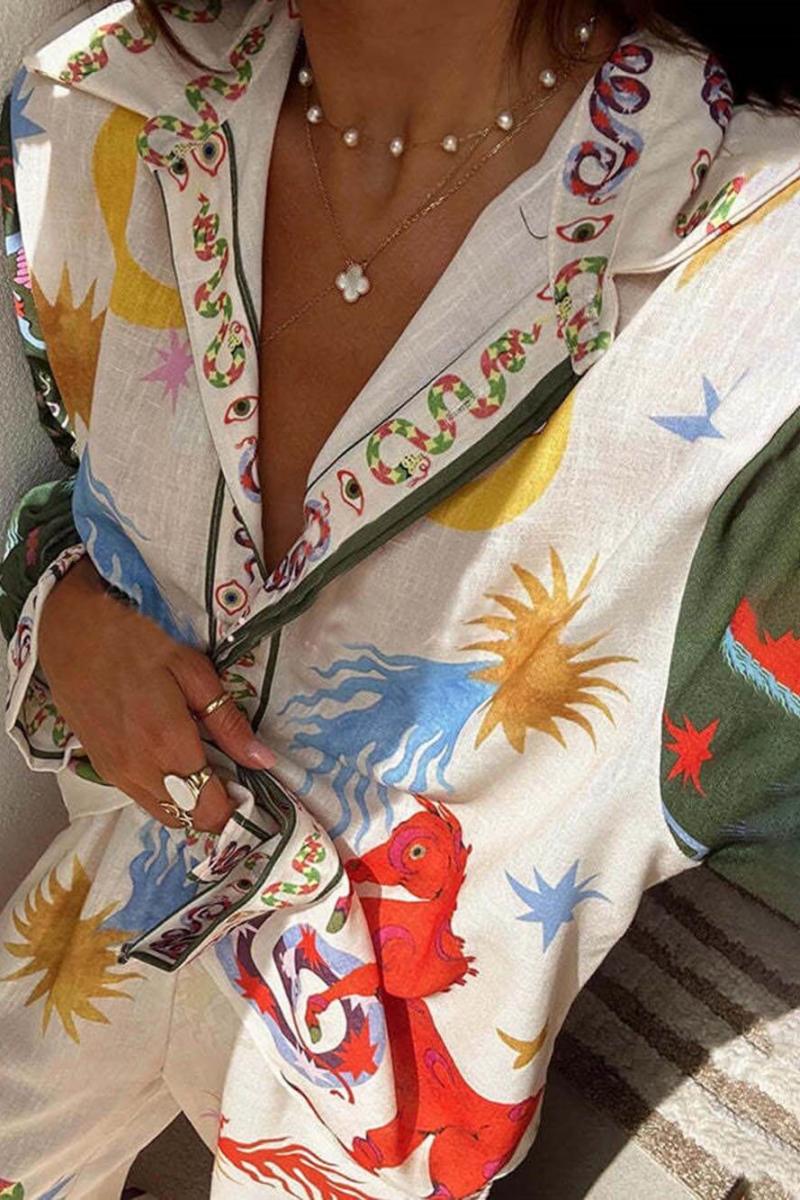 Gömlek ve Elastik Bel Pantolon Takım