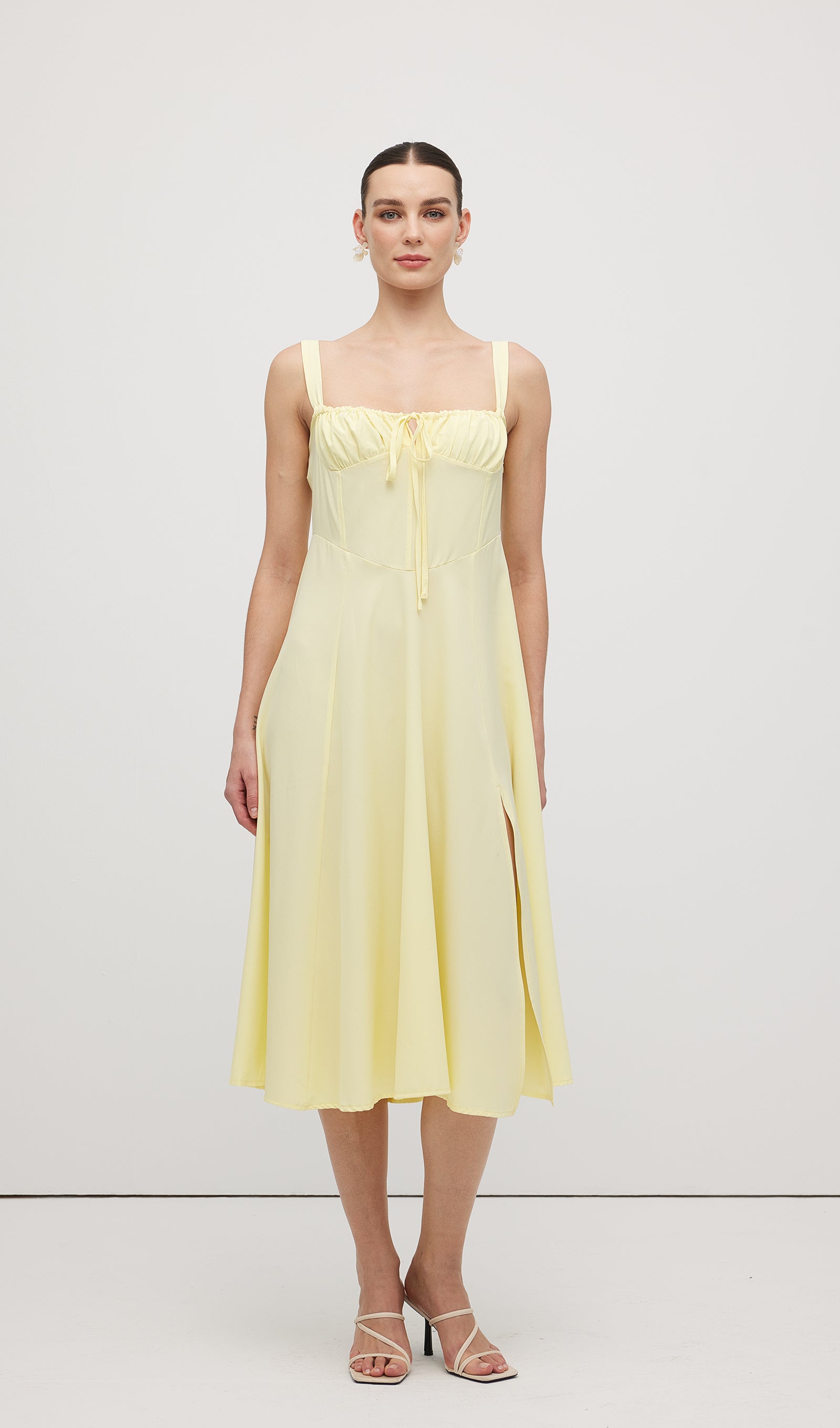 Büstiyer Midi Sundress