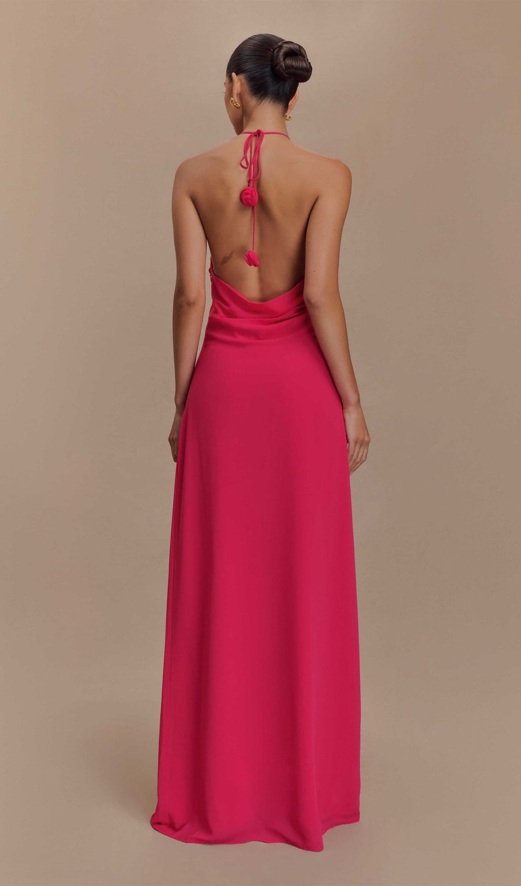 Kapüşonlu Uzun Elbise