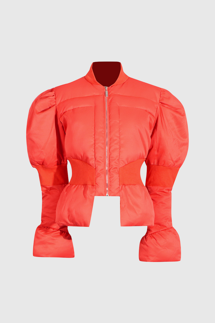 VANTA Balon Kollu Kısa Şişme Ceket