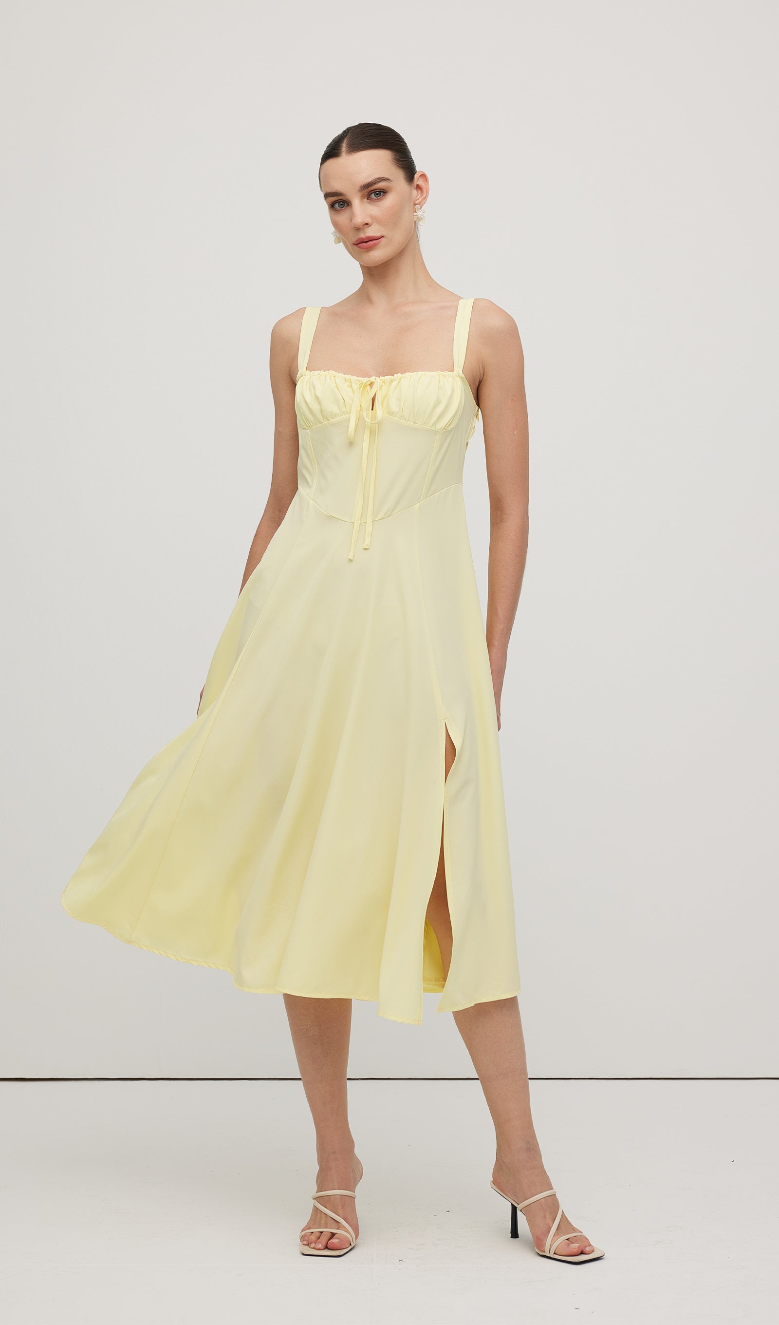 Büstiyer Midi Sundress