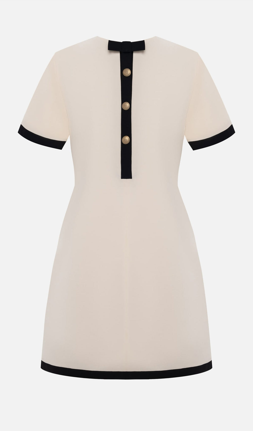 Demure A Silhouette Mini Elbise