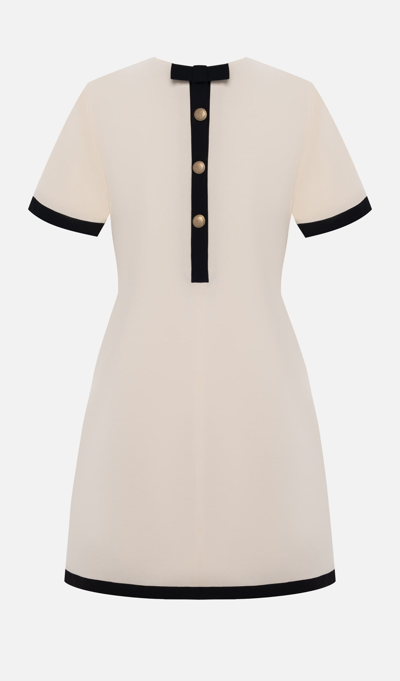 Demure A Silhouette Mini Elbise