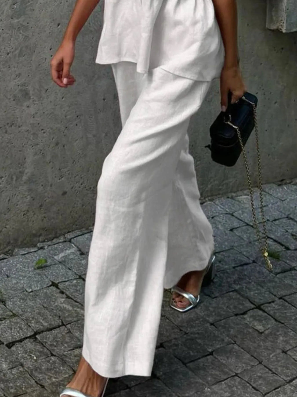 Veyra | V Yaka Yelek & Pantolon Takım