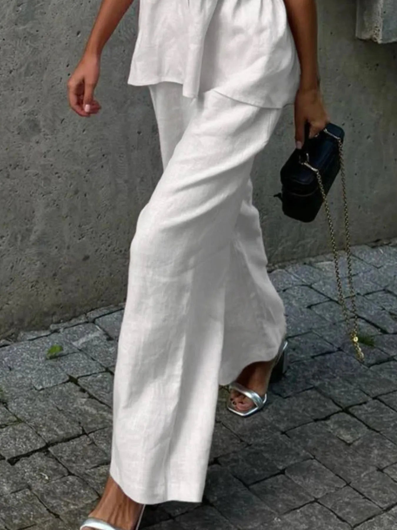 Veyra | V Yaka Yelek & Pantolon Takım