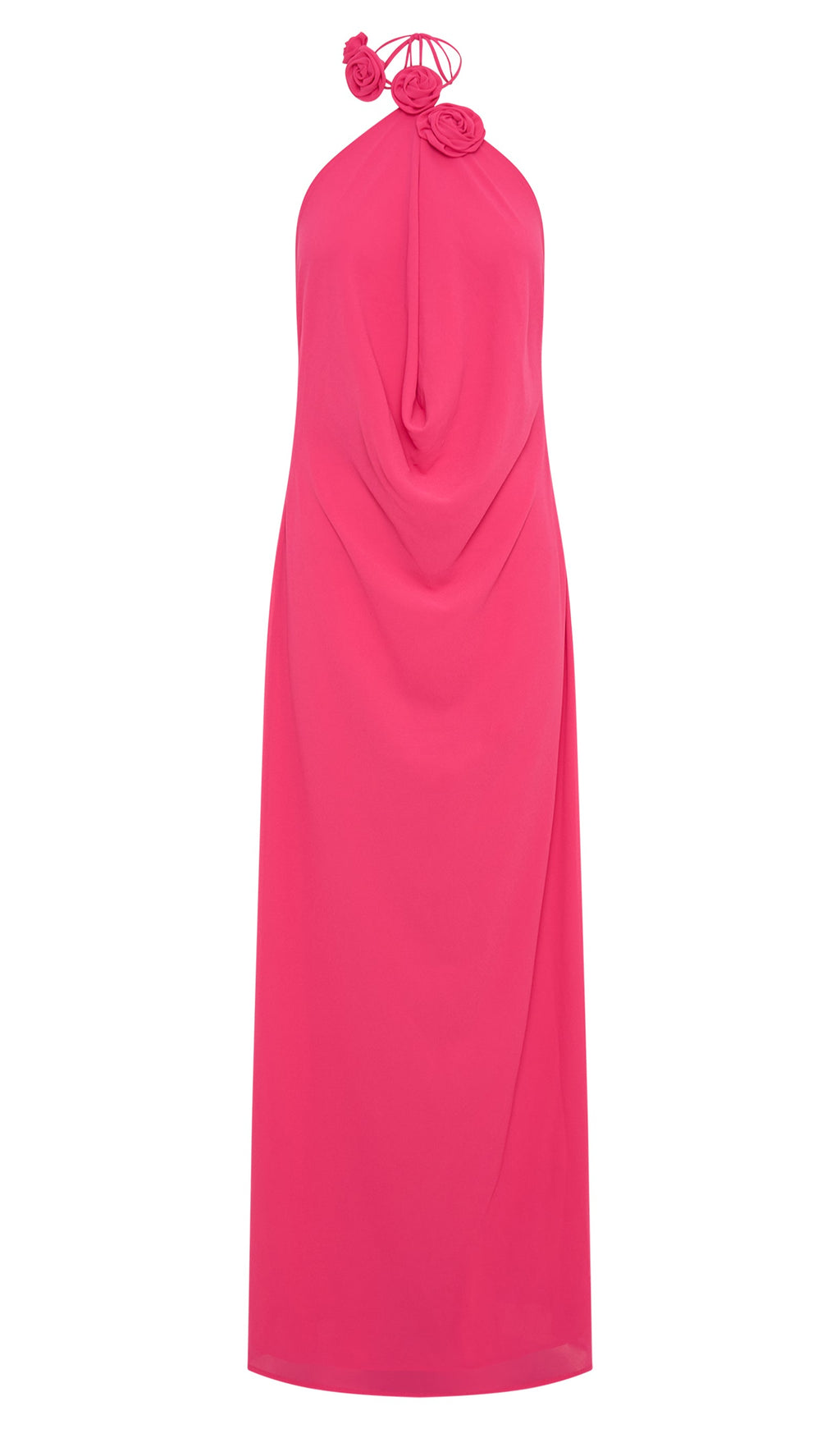 Kapüşonlu Uzun Elbise