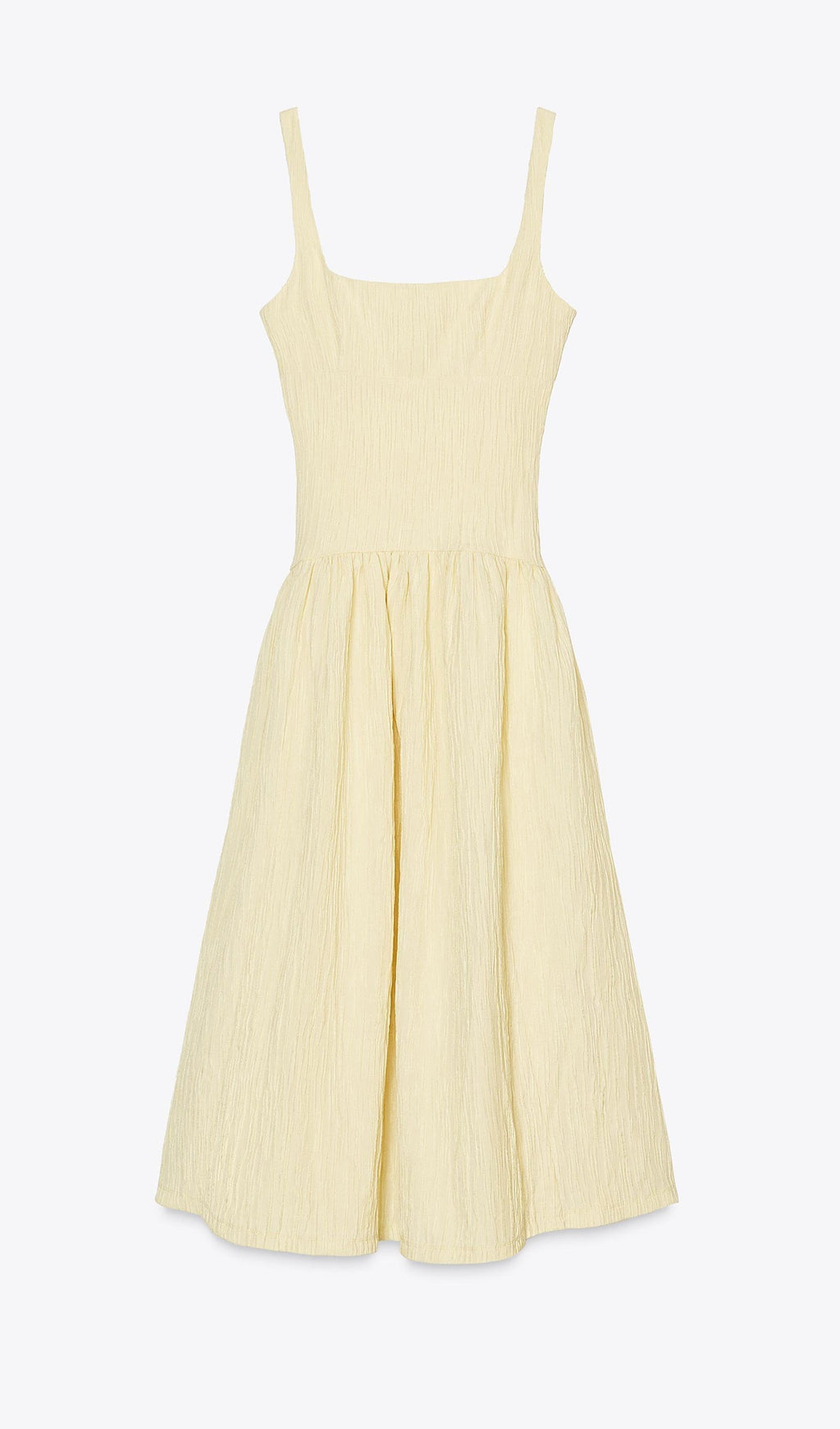 Kolsuz Dokulu Midi Elbise