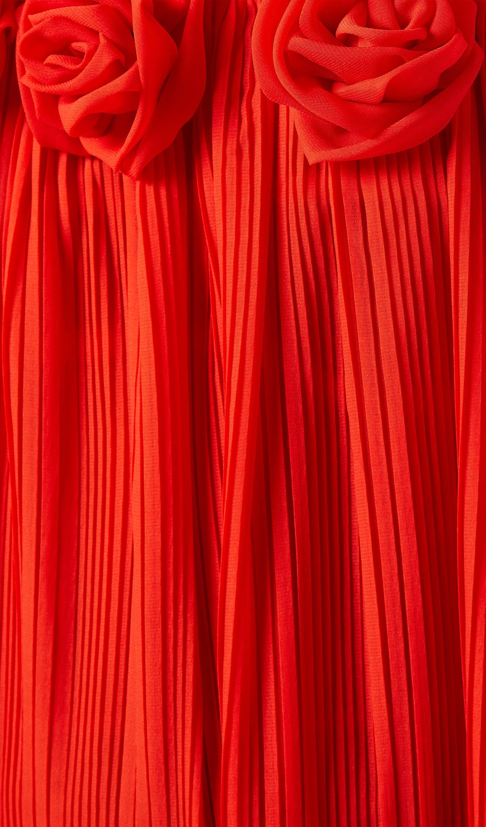 Omuz Açık Drapeli Uzun Elbise