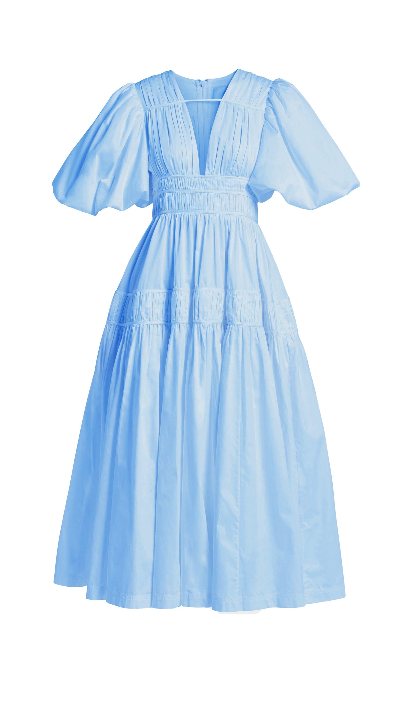 Fallingwater Fırfırlı Midi Elbise