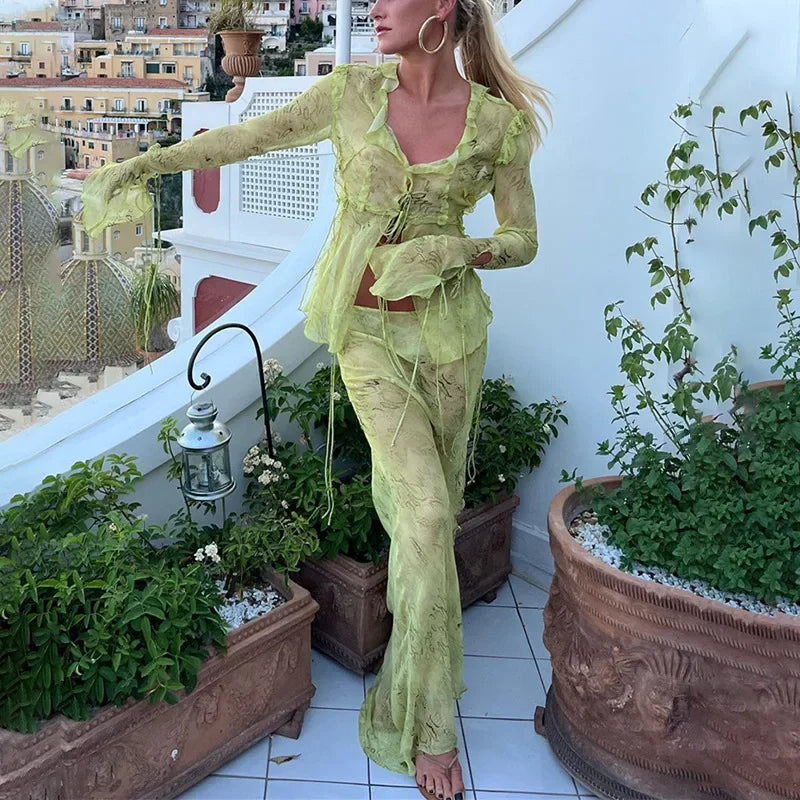 Desenli Yazlık Takım