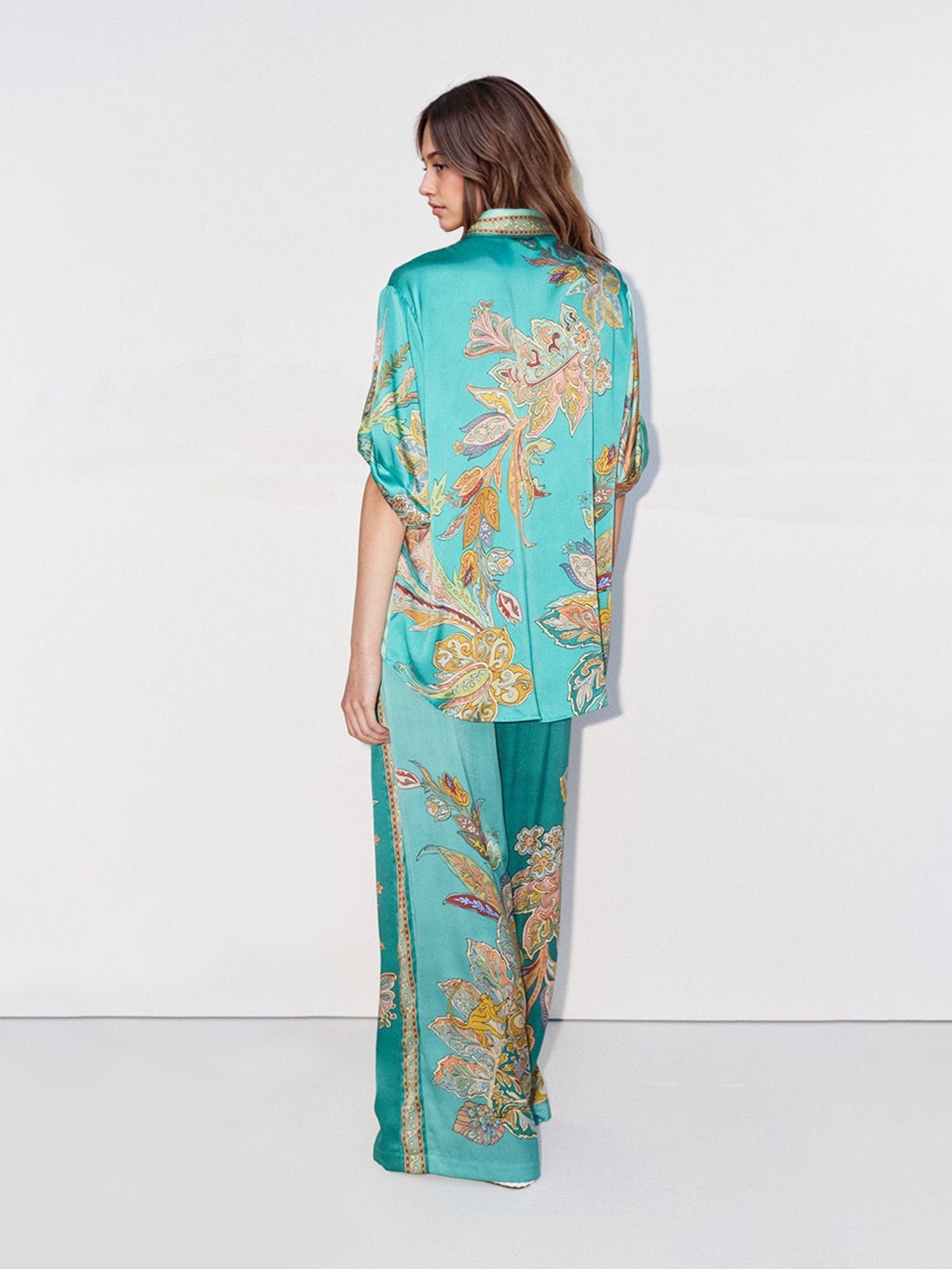 Aqua Bloom Saten Takım