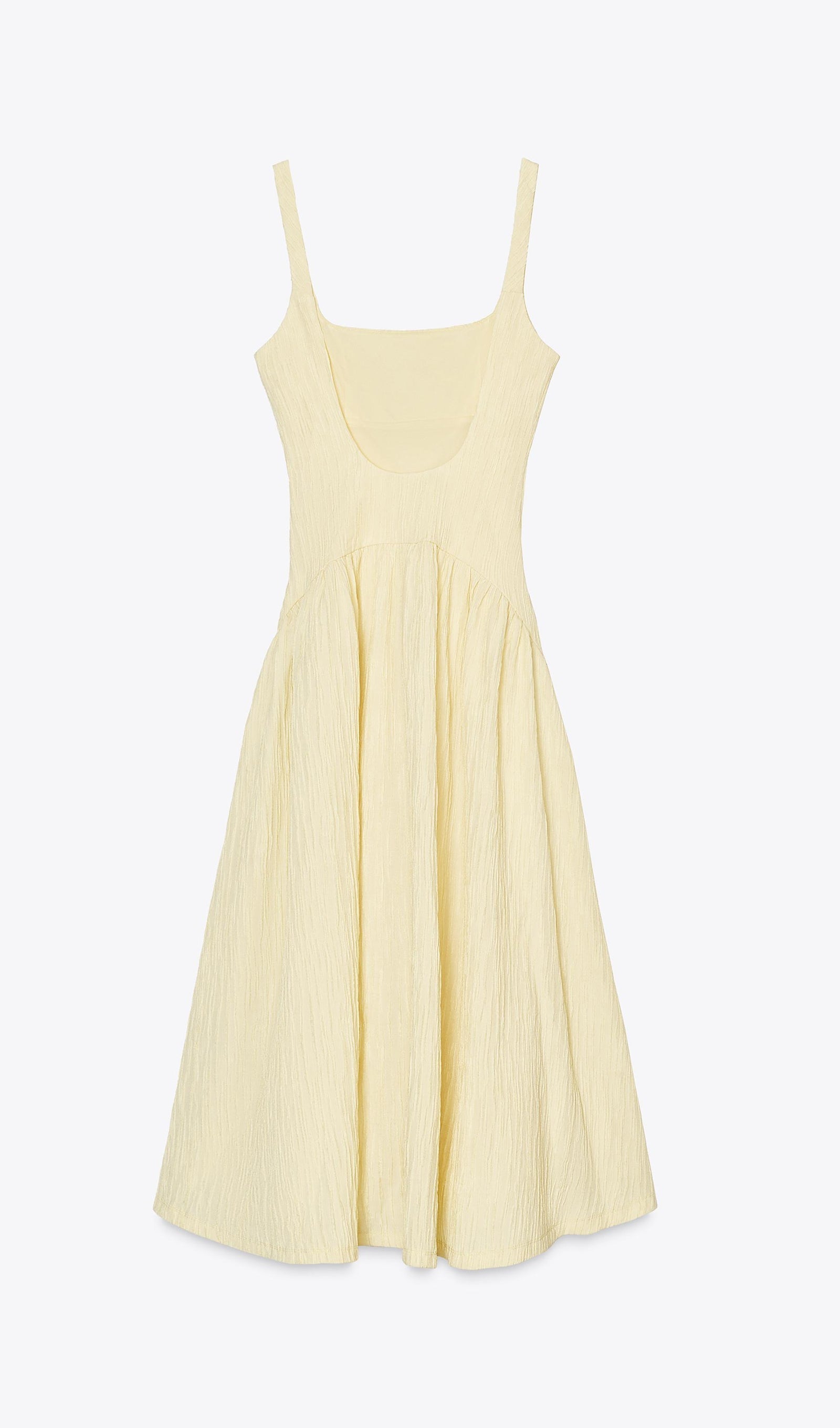 Kolsuz Dokulu Midi Elbise