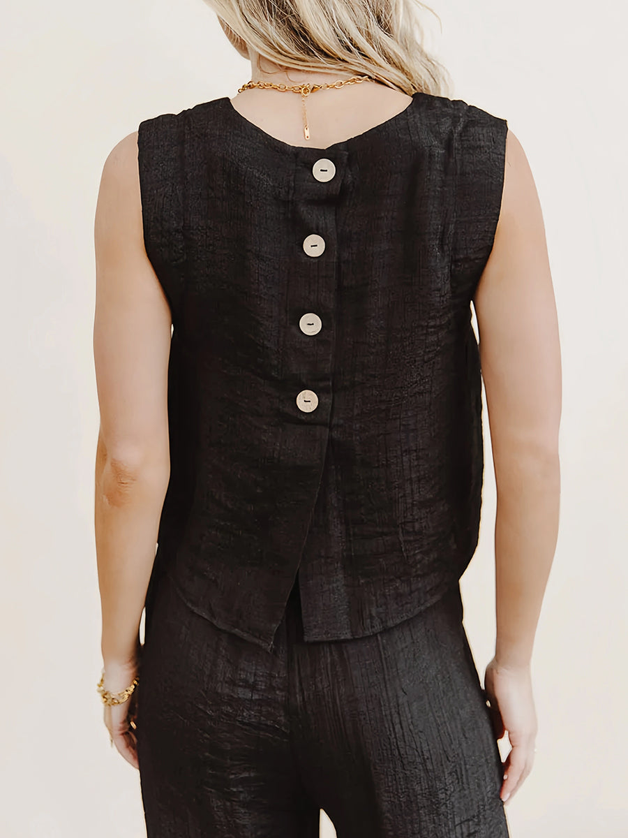 Düğmeli Pantolon Takımı