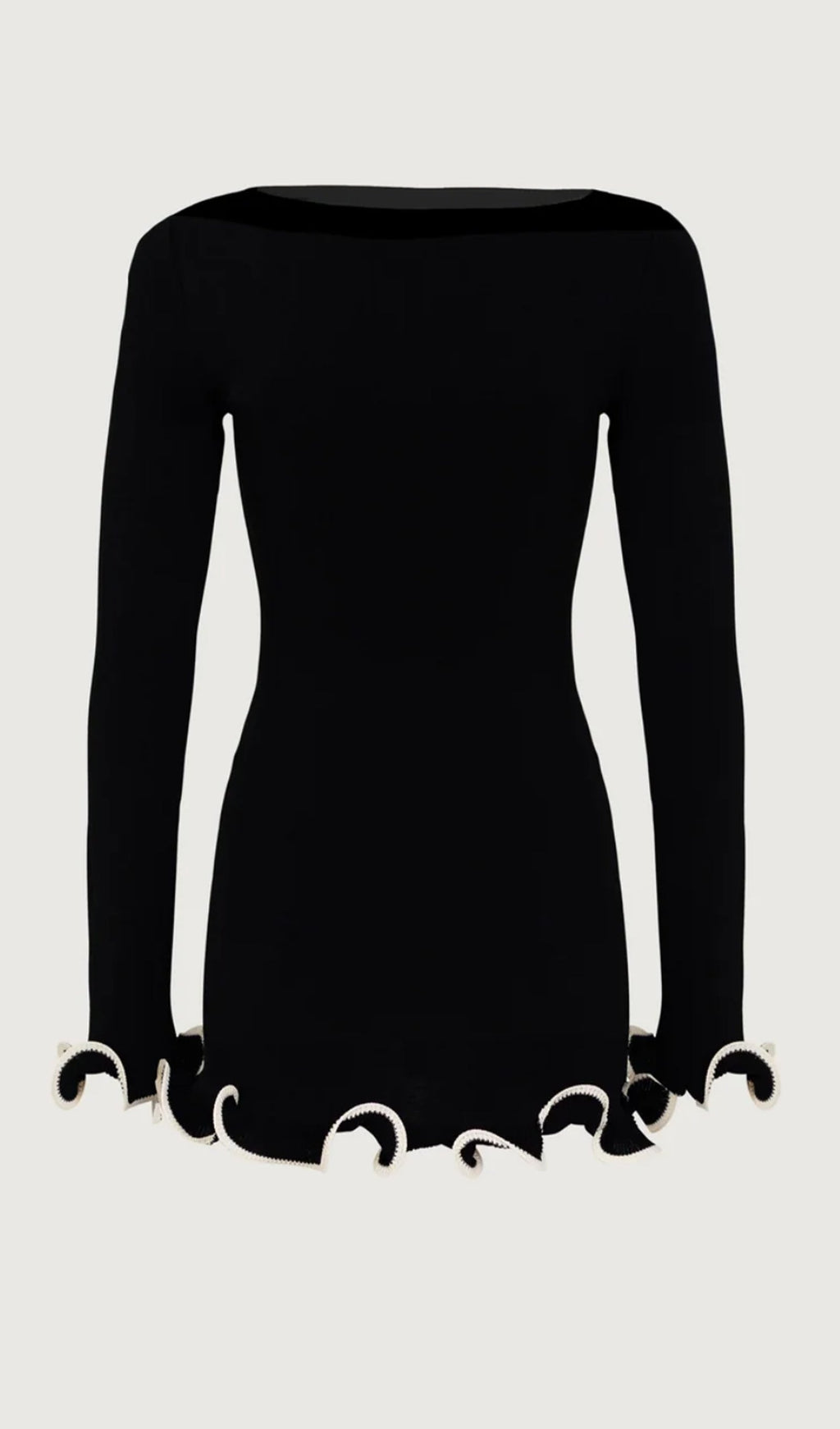 Volanlı Mini Elbise