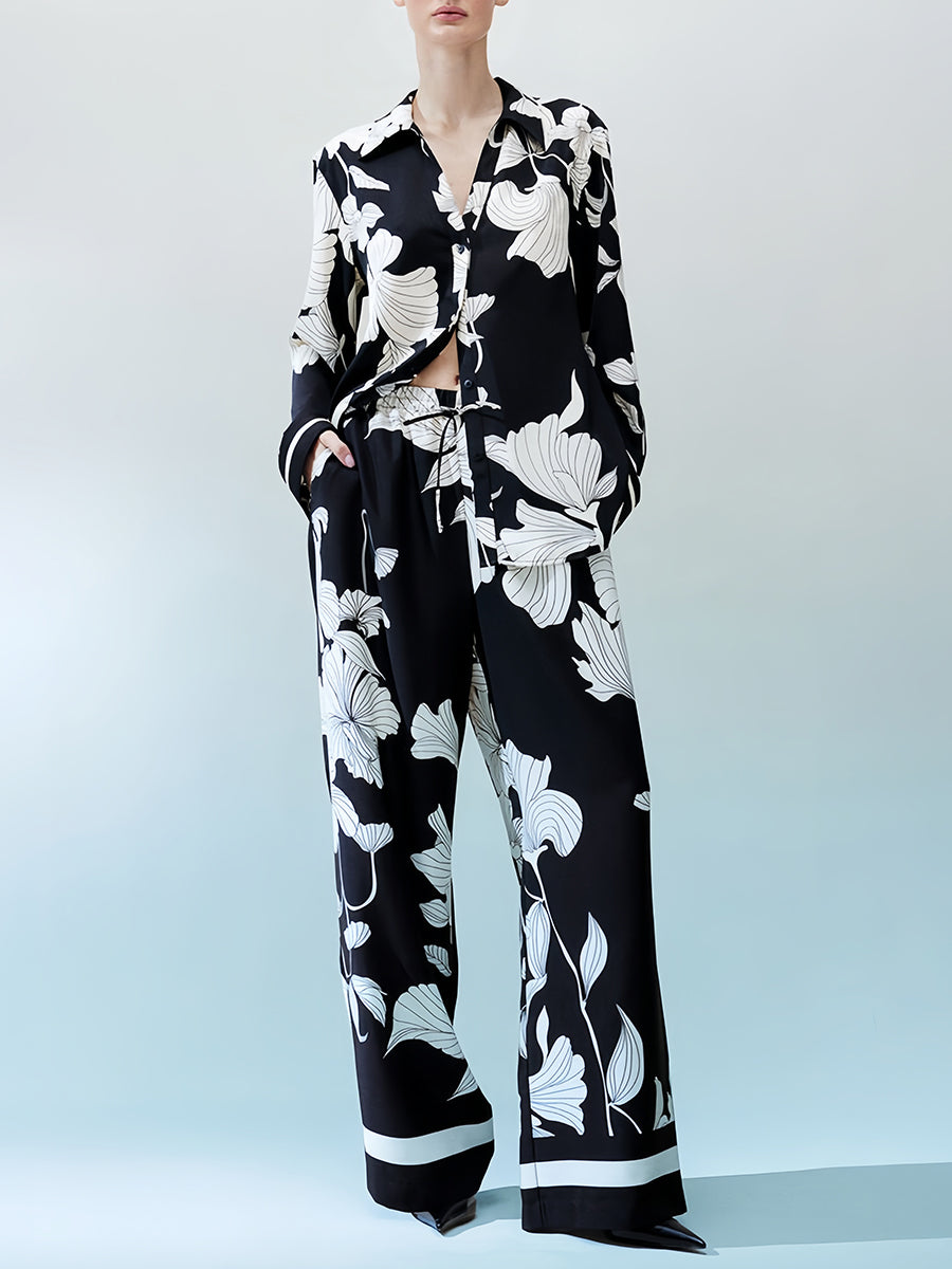 Çiçek Desenli Takım