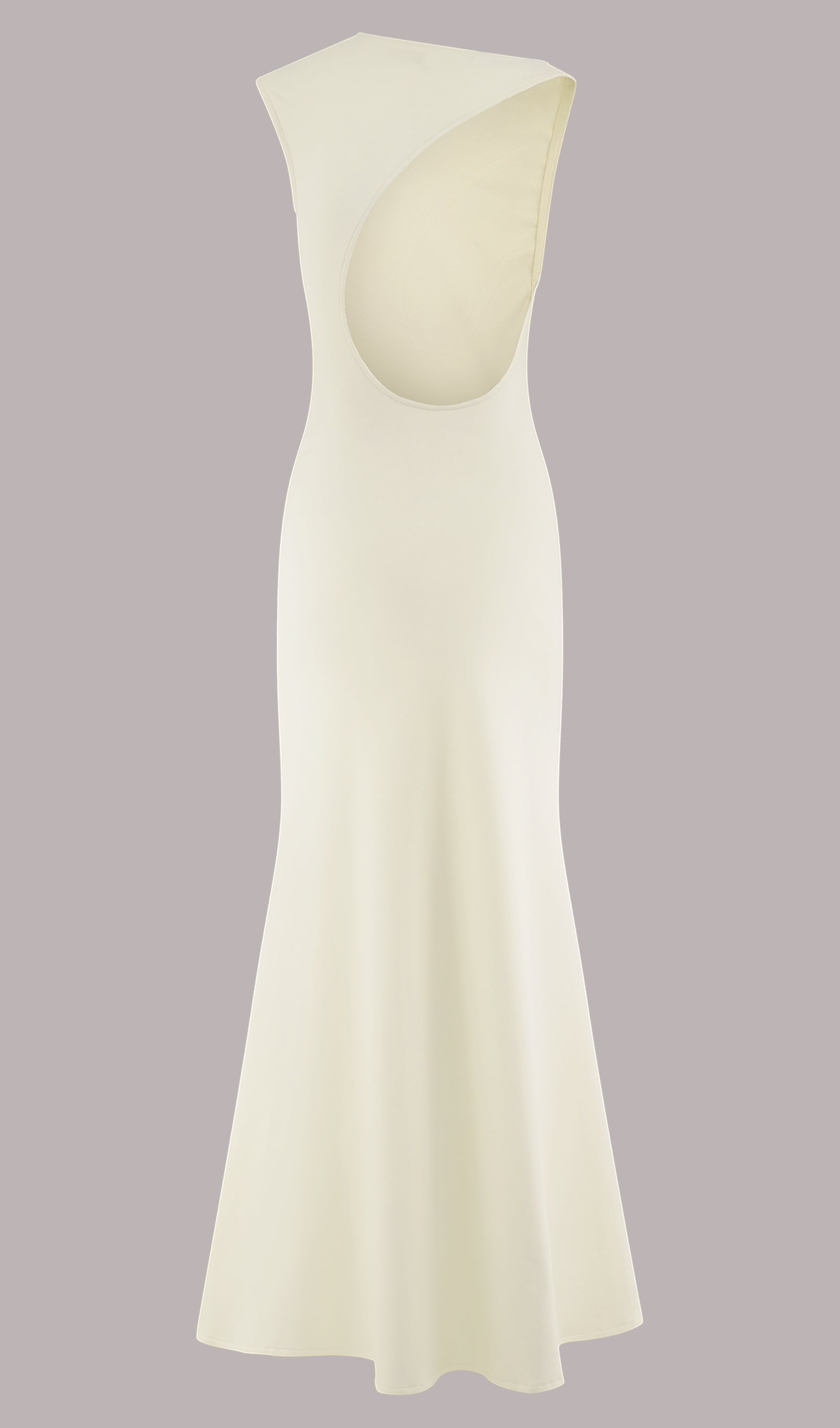 Scuba Jersey Kesimli Uzun Elbise