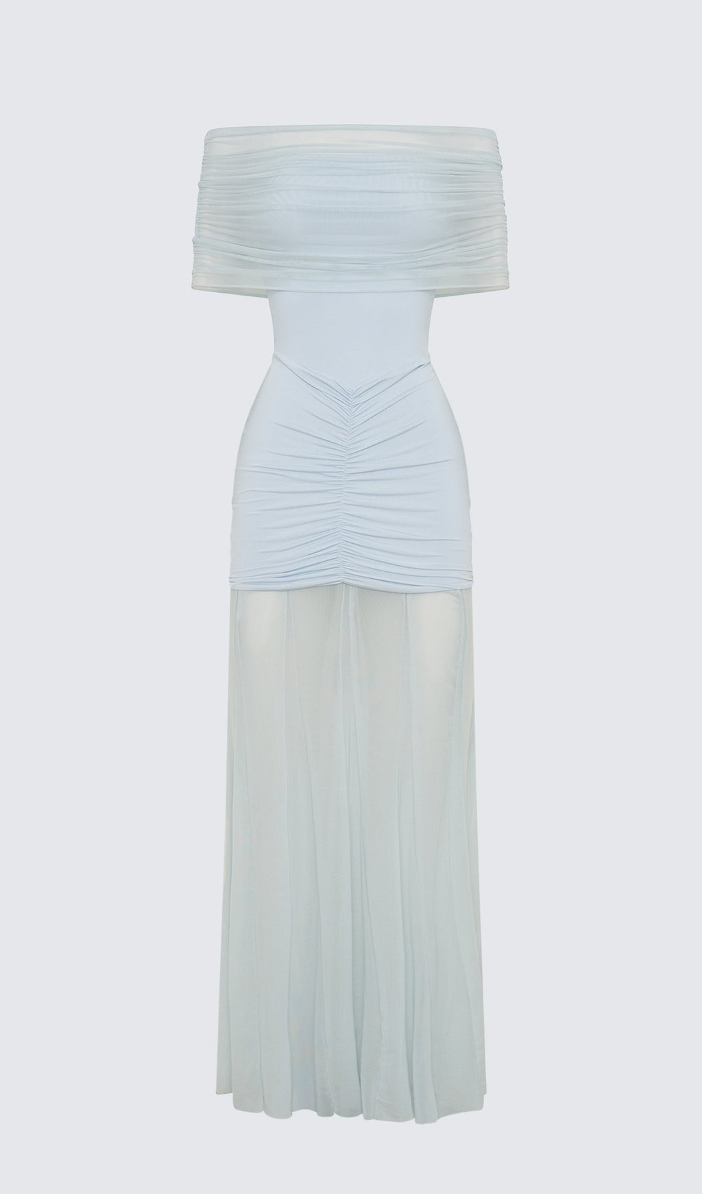 Slinky Omuz Açık Maksi Elbise