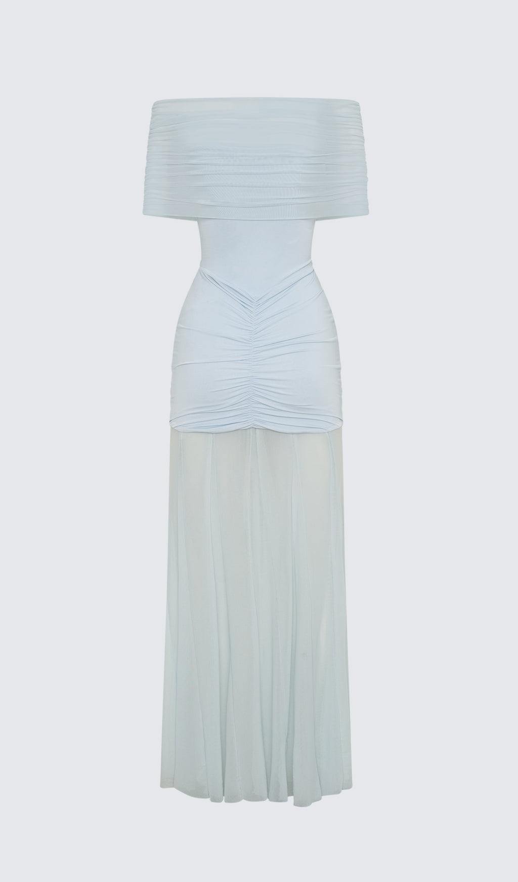 Slinky Omuz Açık Maksi Elbise