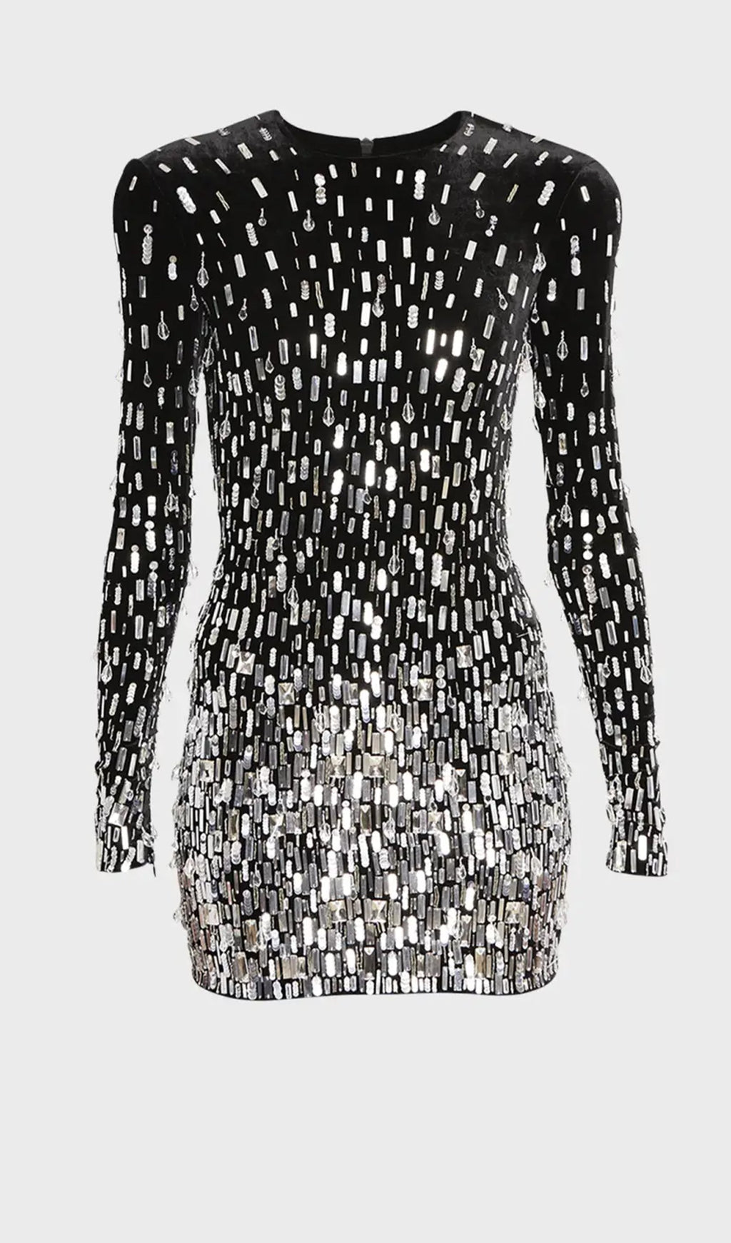 Degrade Kristal Mini Elbise
