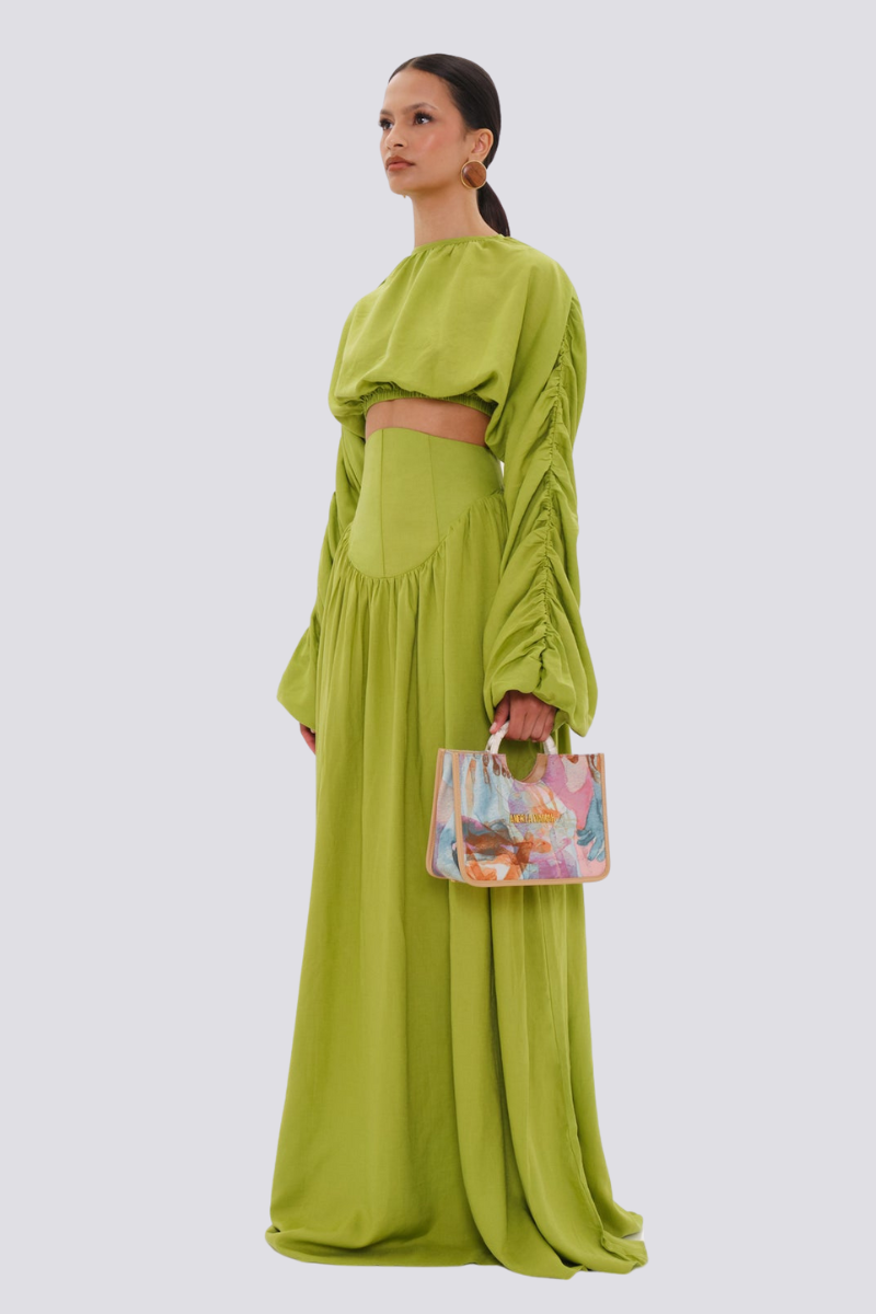 Uzun Kollu Büzgülü Takım